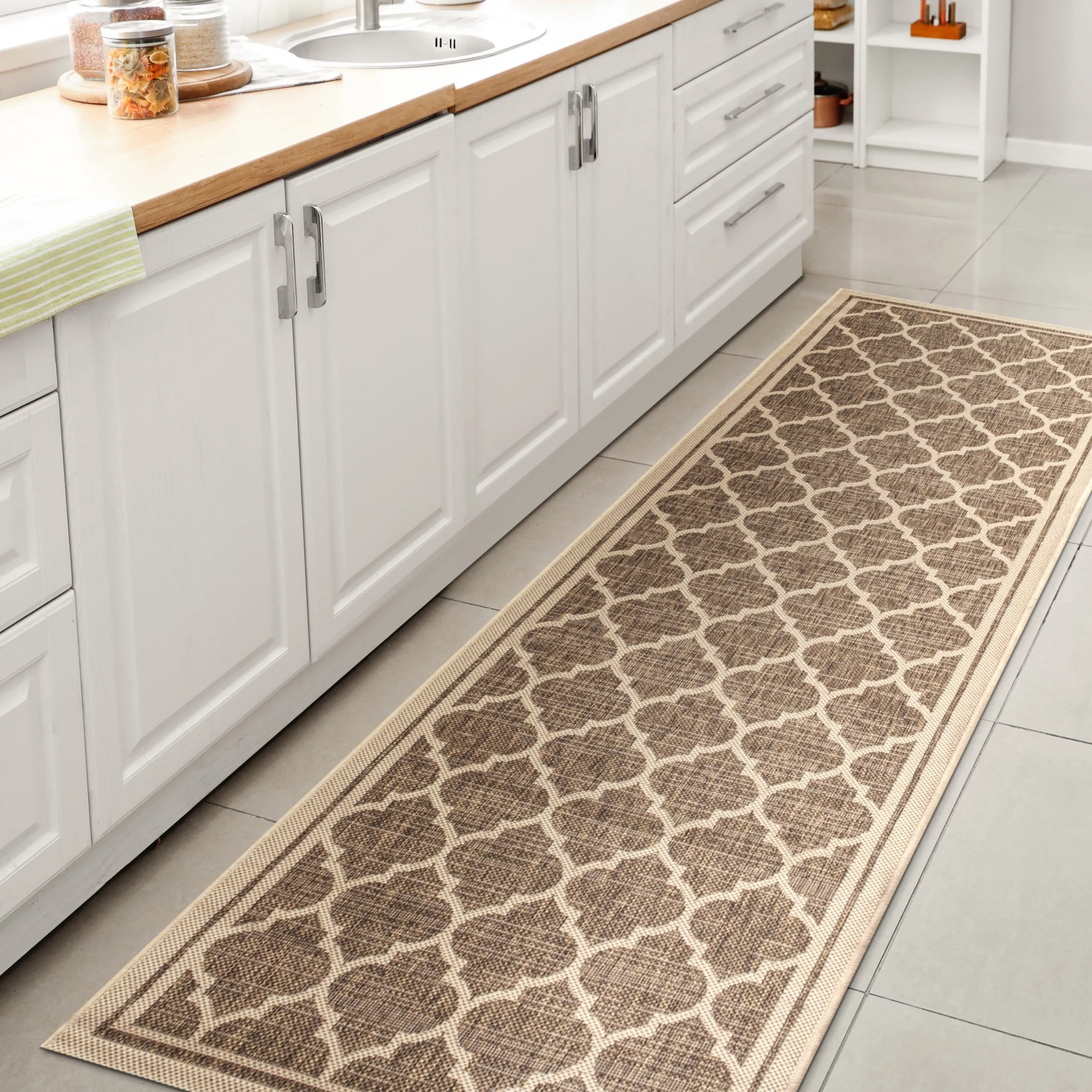 JONATHAN Y Zinnia Textured Weave Indoor/Outdoor Area Rug