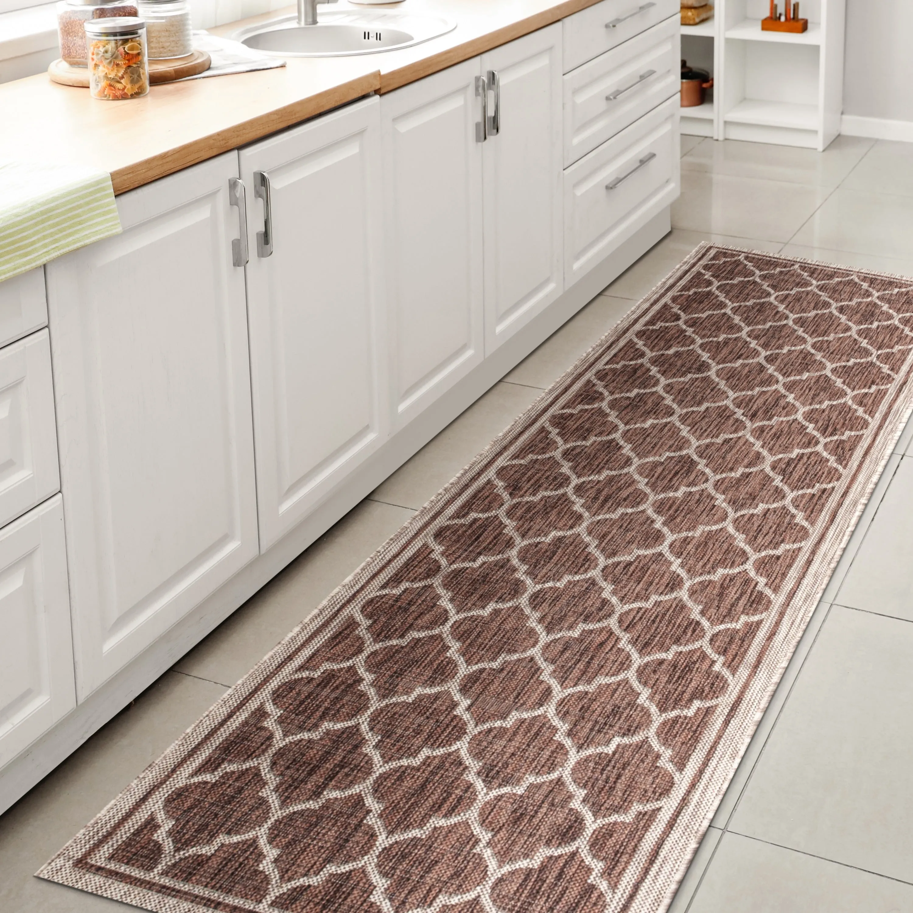JONATHAN Y Zinnia Textured Weave Indoor/Outdoor Area Rug