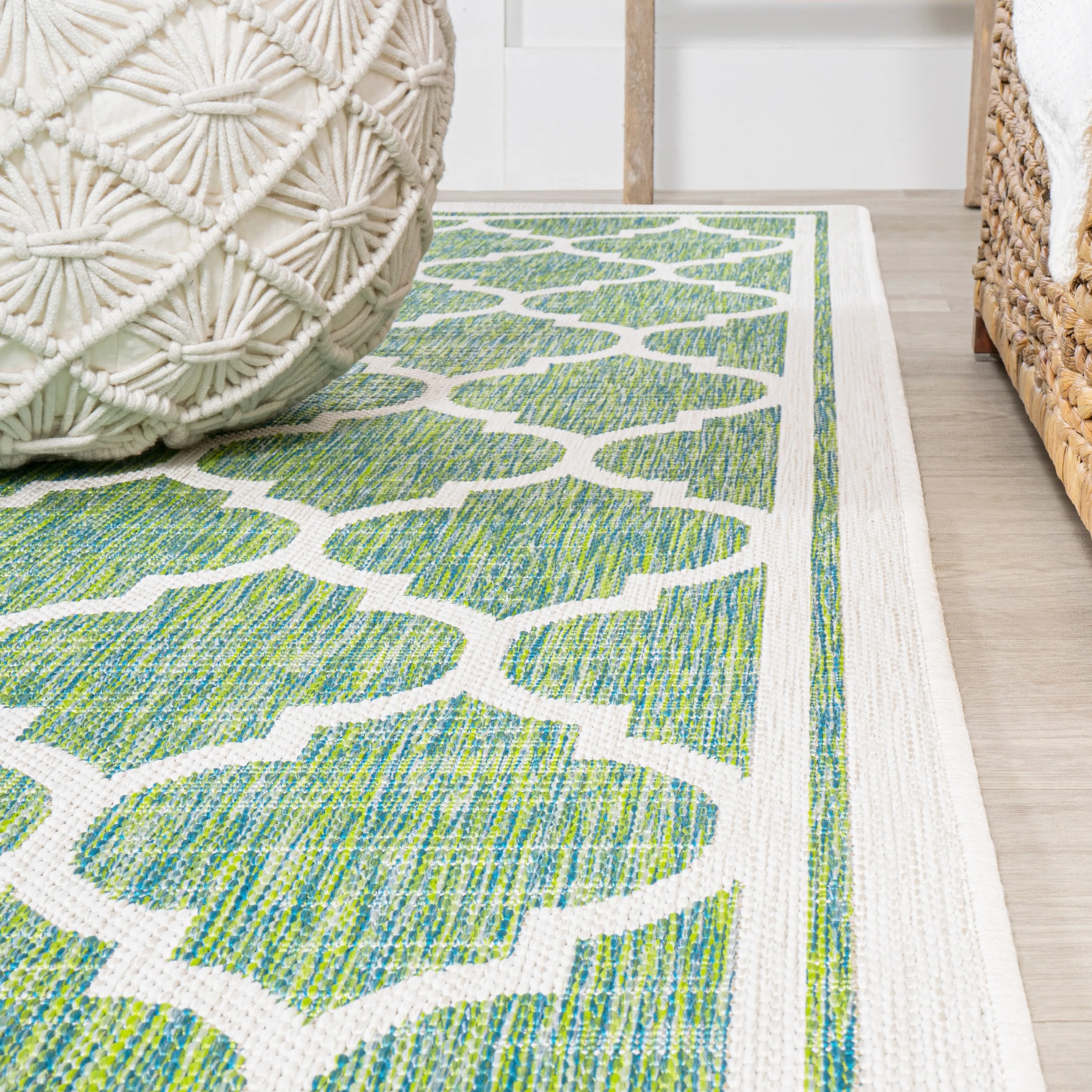 JONATHAN Y Zinnia Textured Weave Indoor/Outdoor Area Rug