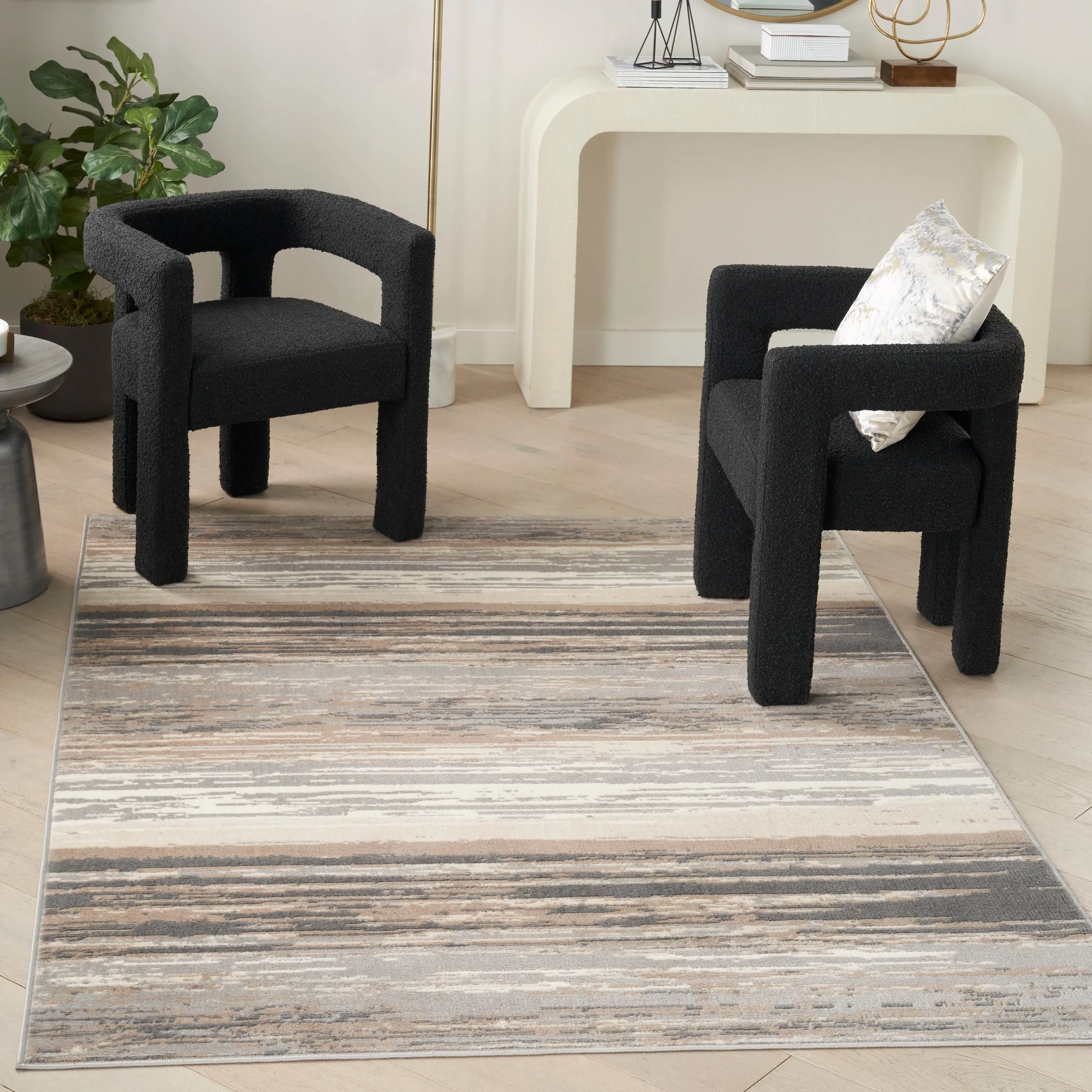Jubilant Indoor Abstract Area Rug