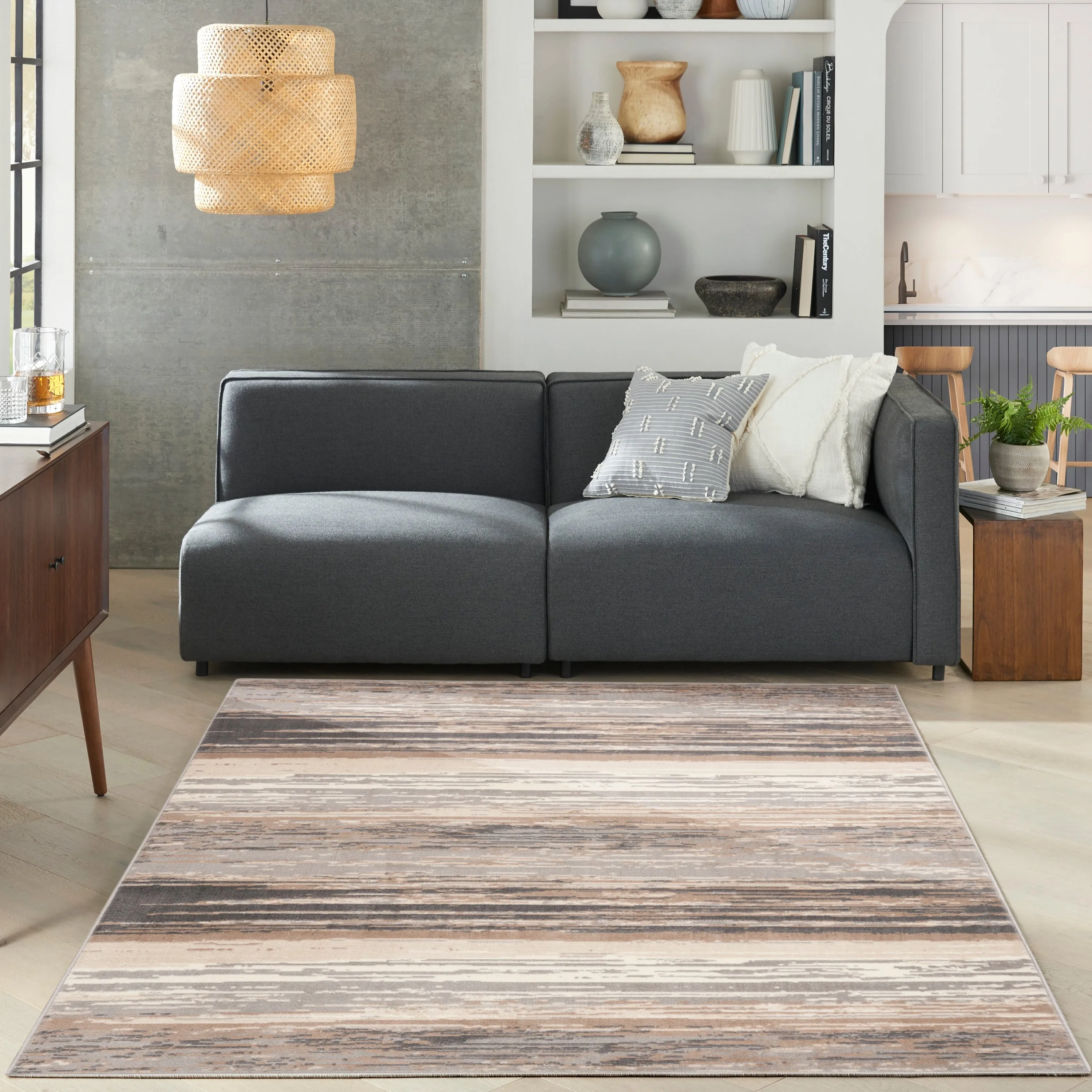 Jubilant Indoor Abstract Area Rug