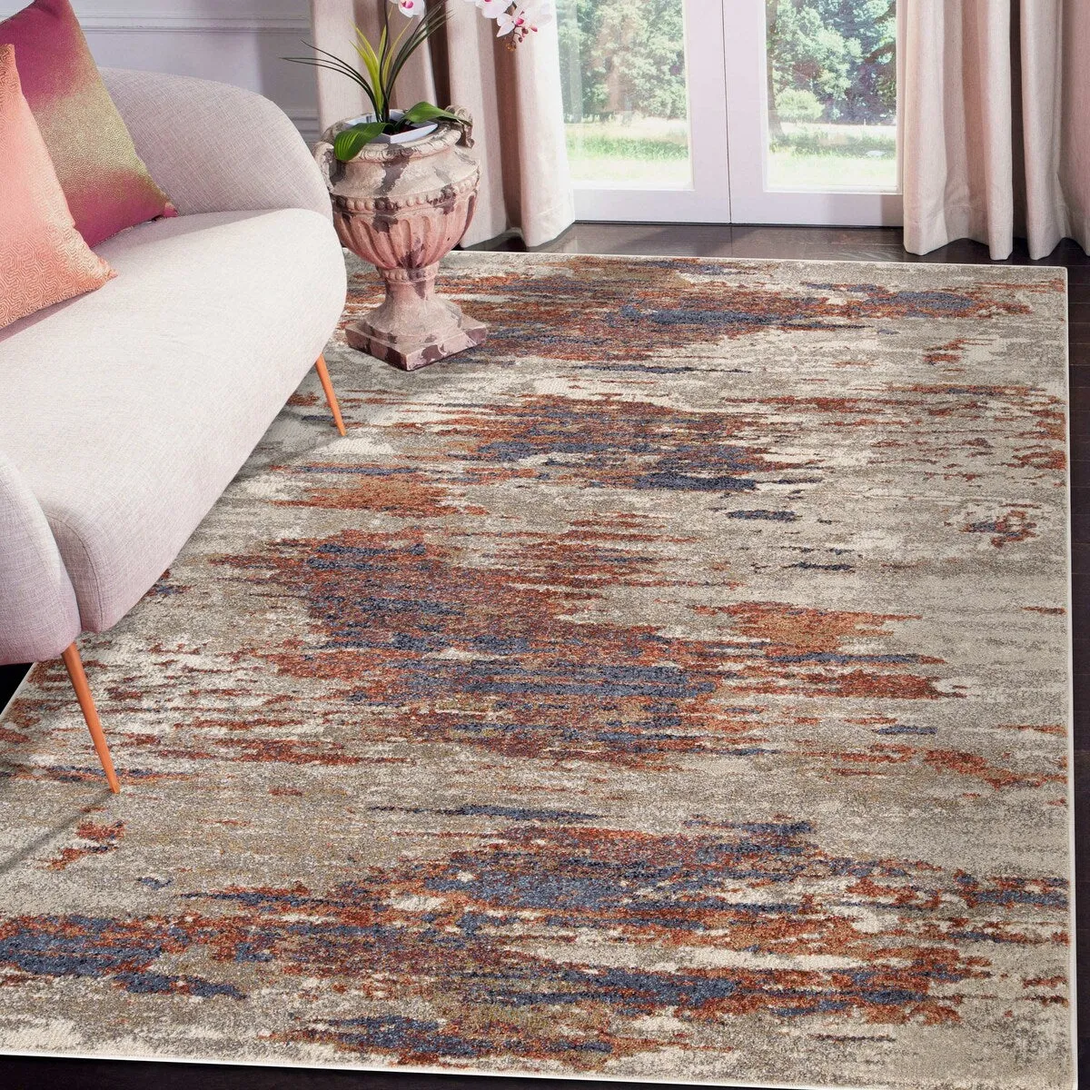 Julia Modern Abstract Area Rug