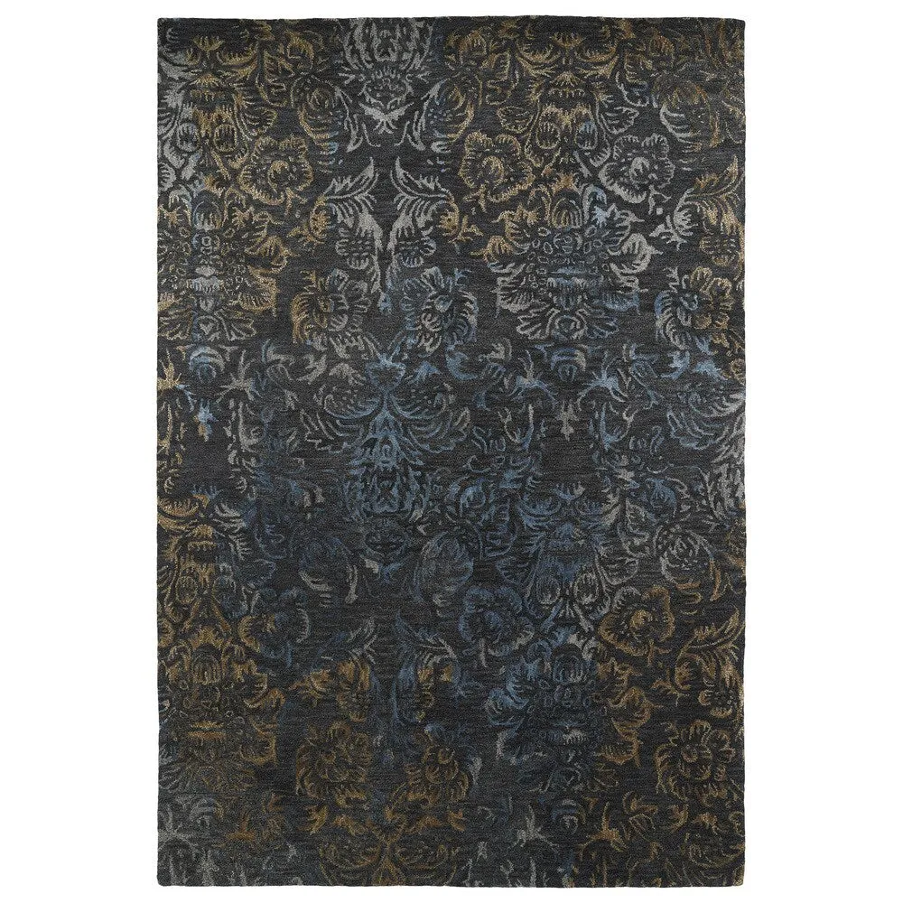 Kaleen Mercery Charcoal Hand Tufted Area Rug