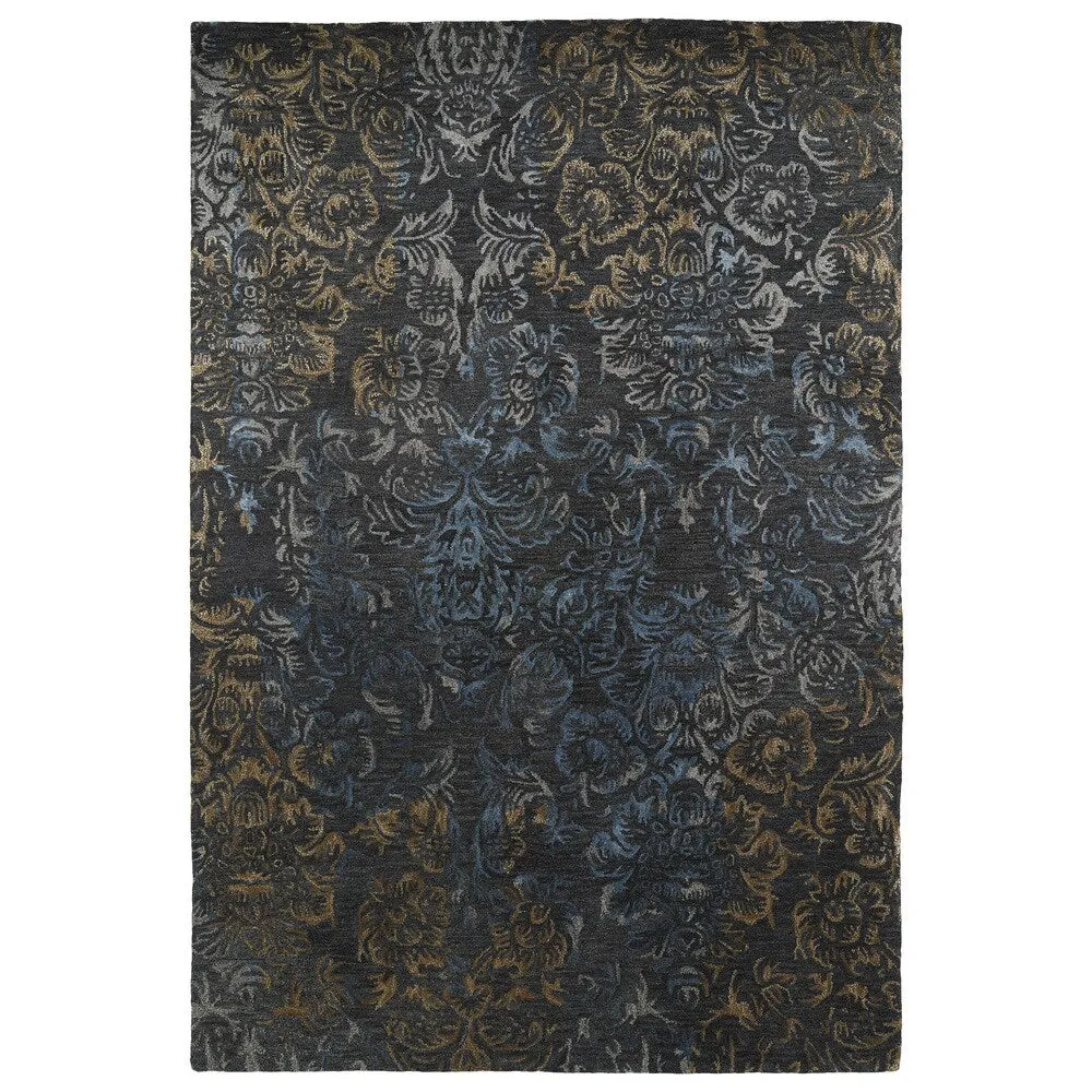 Kaleen Mercery Charcoal Hand Tufted Area Rug