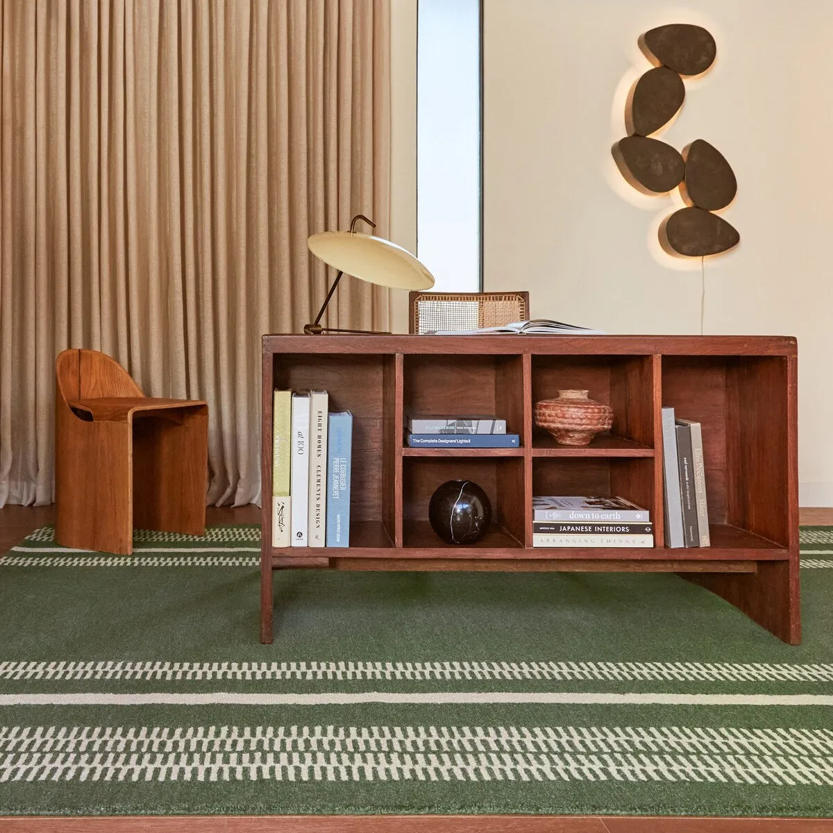 Kari Striped Wool Area Rug