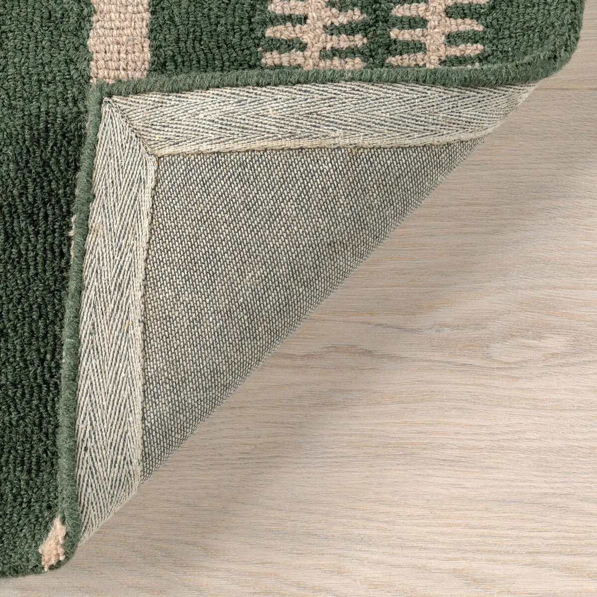 Kari Striped Wool Area Rug