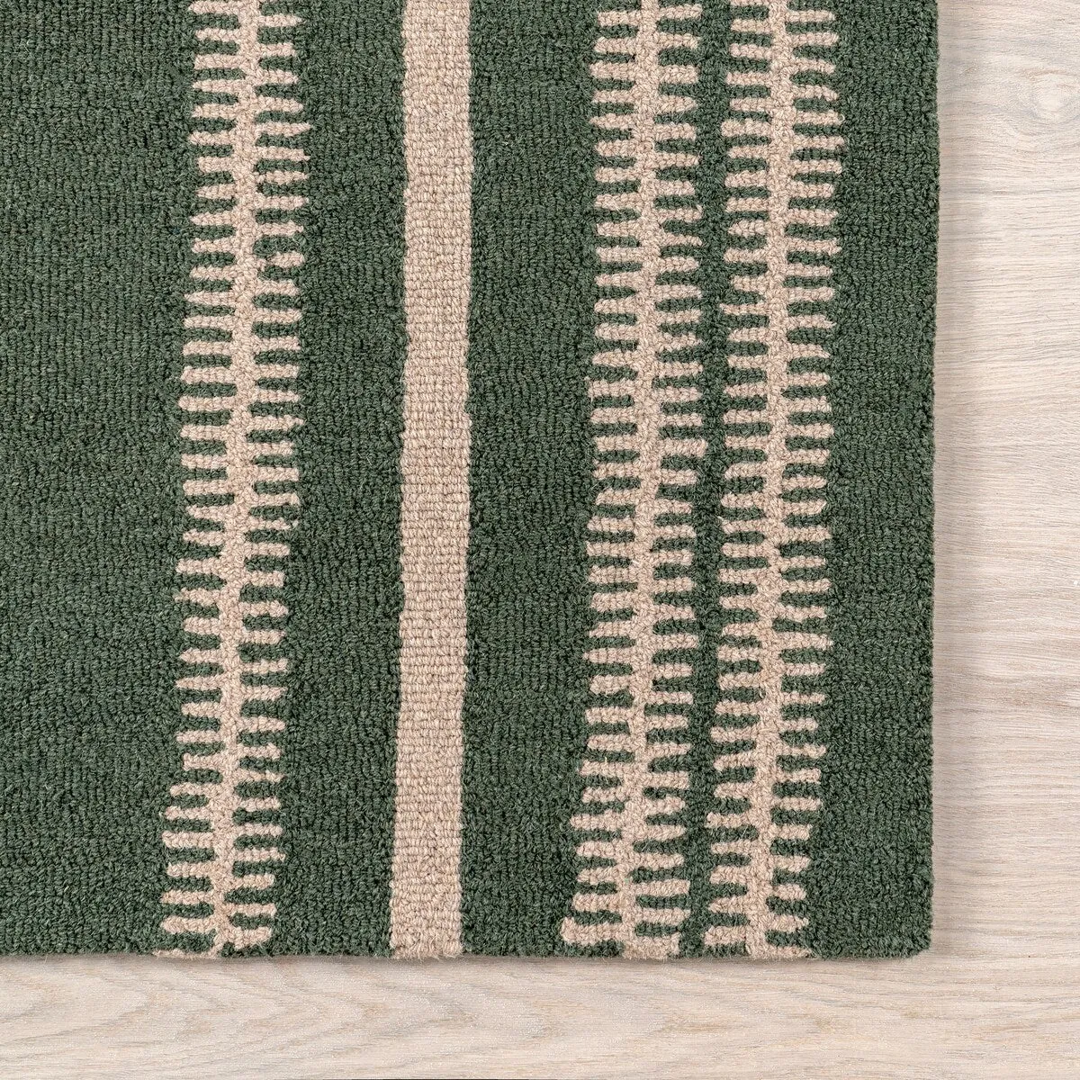 Kari Striped Wool Area Rug