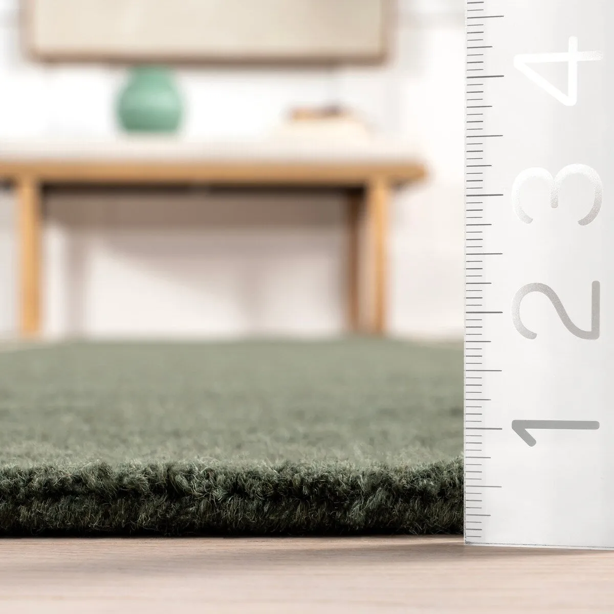 Kari Striped Wool Area Rug