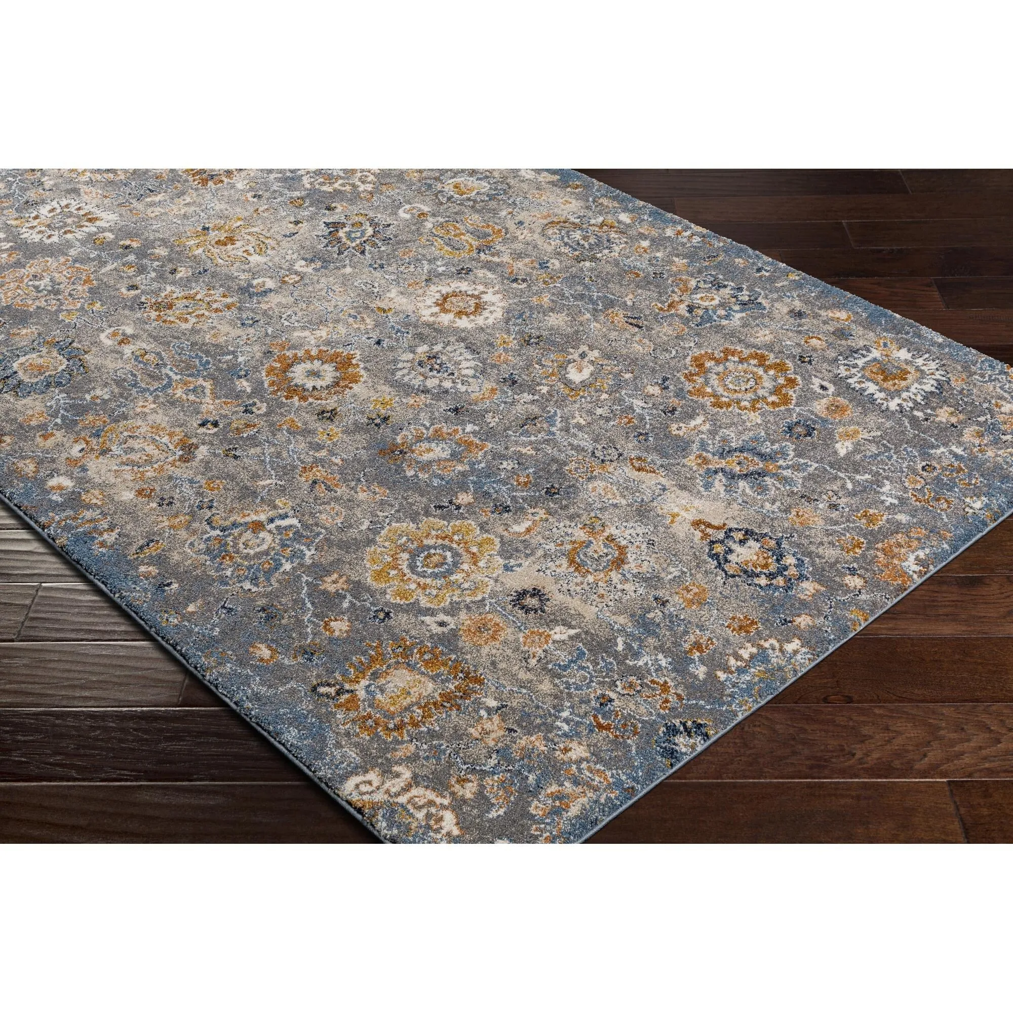 Keira Updated Traditional Medallion Area Rug