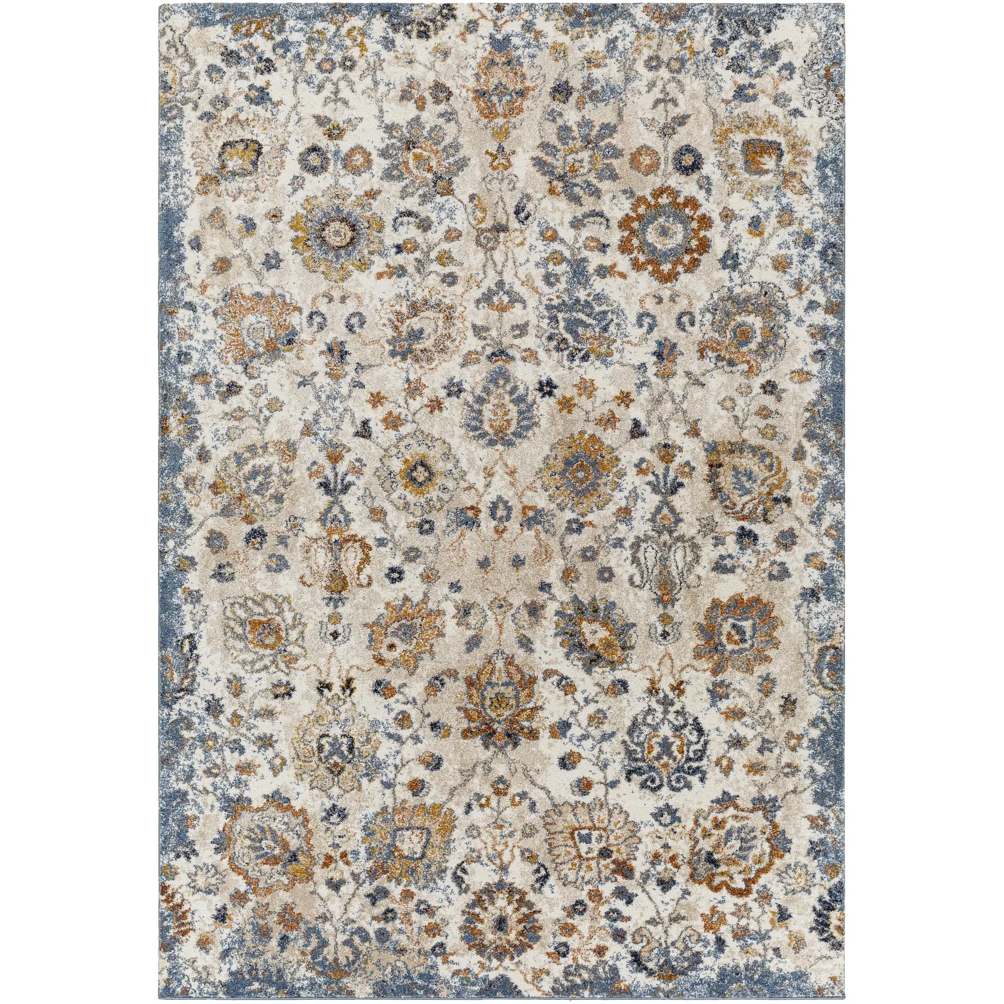 Keira Updated Traditional Medallion Area Rug