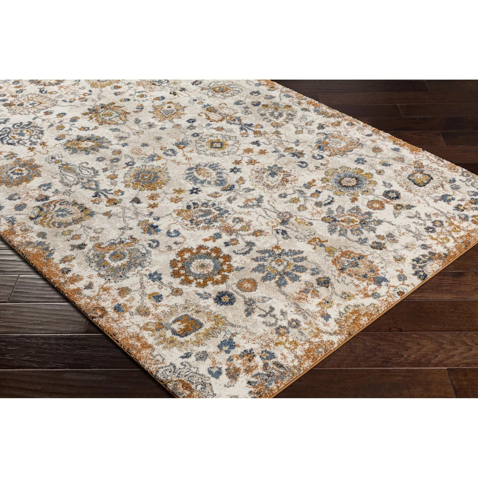 Keira Updated Traditional Medallion Area Rug