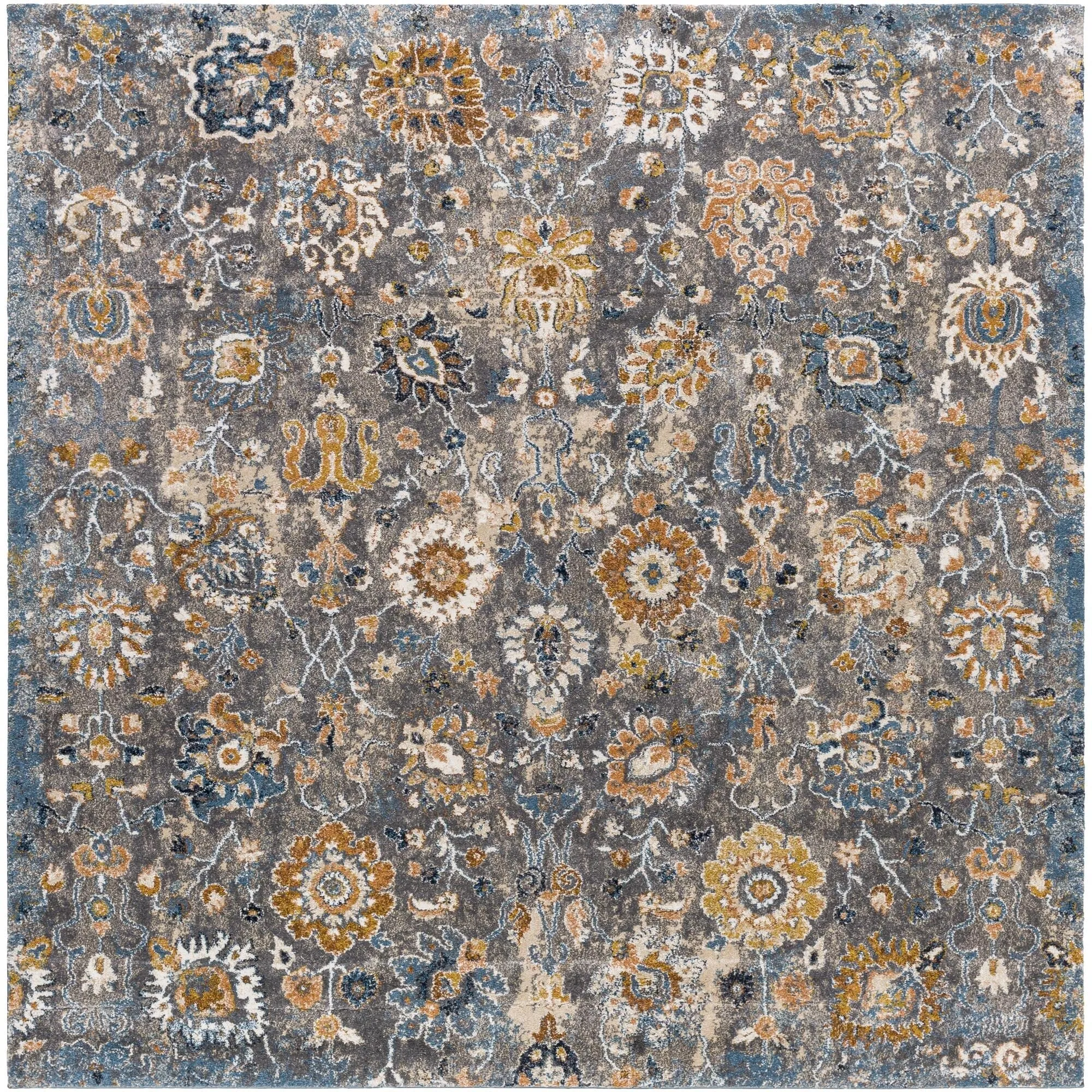 Keira Updated Traditional Medallion Area Rug