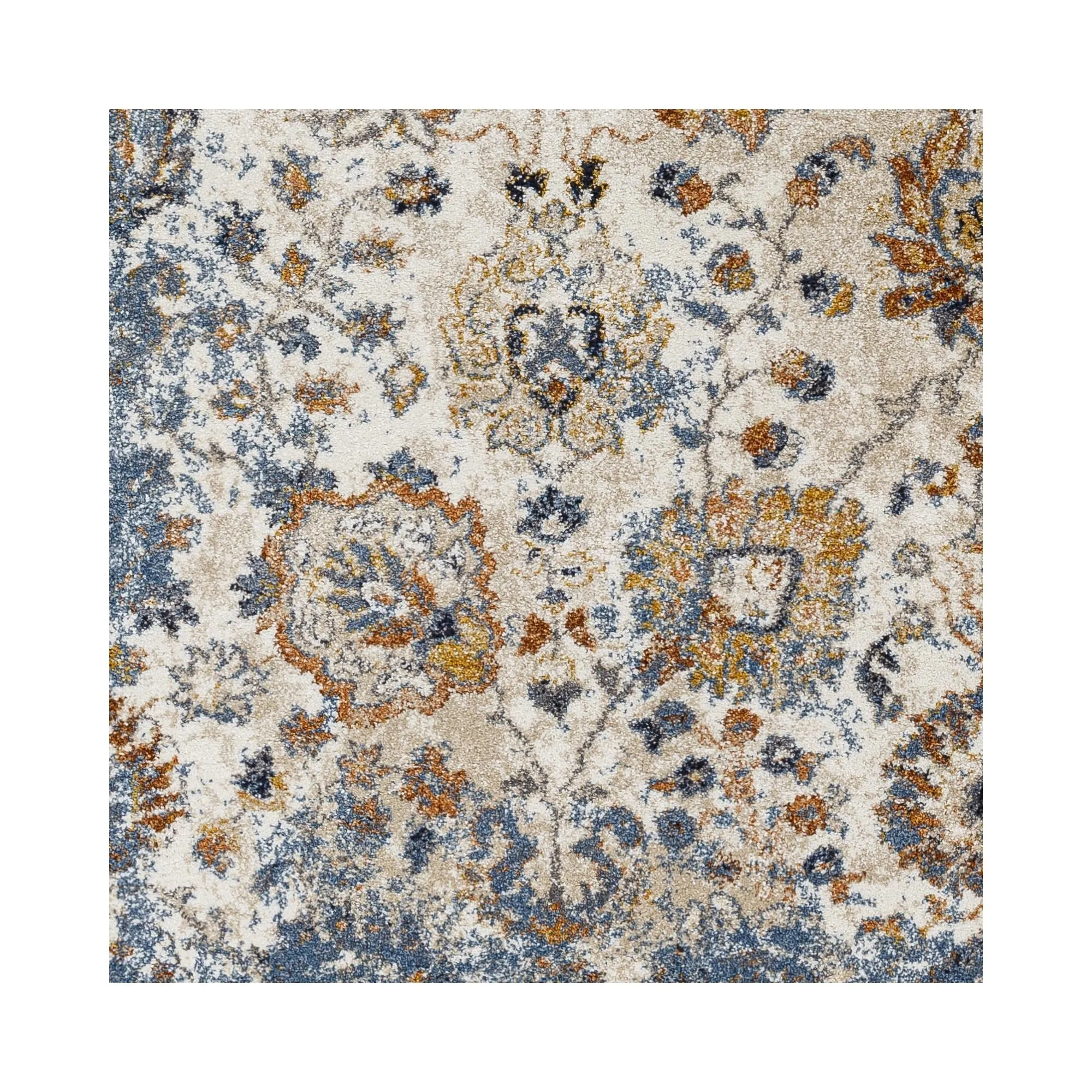 Keira Updated Traditional Medallion Area Rug