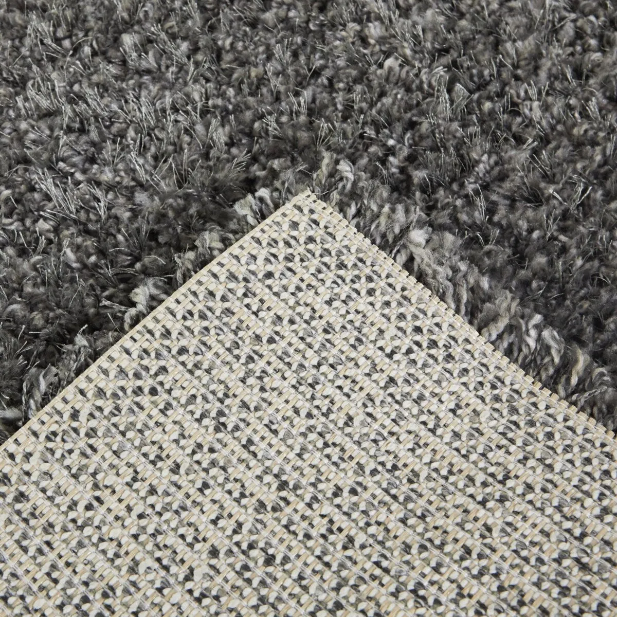 Kenna Solid Shag Area Rug
