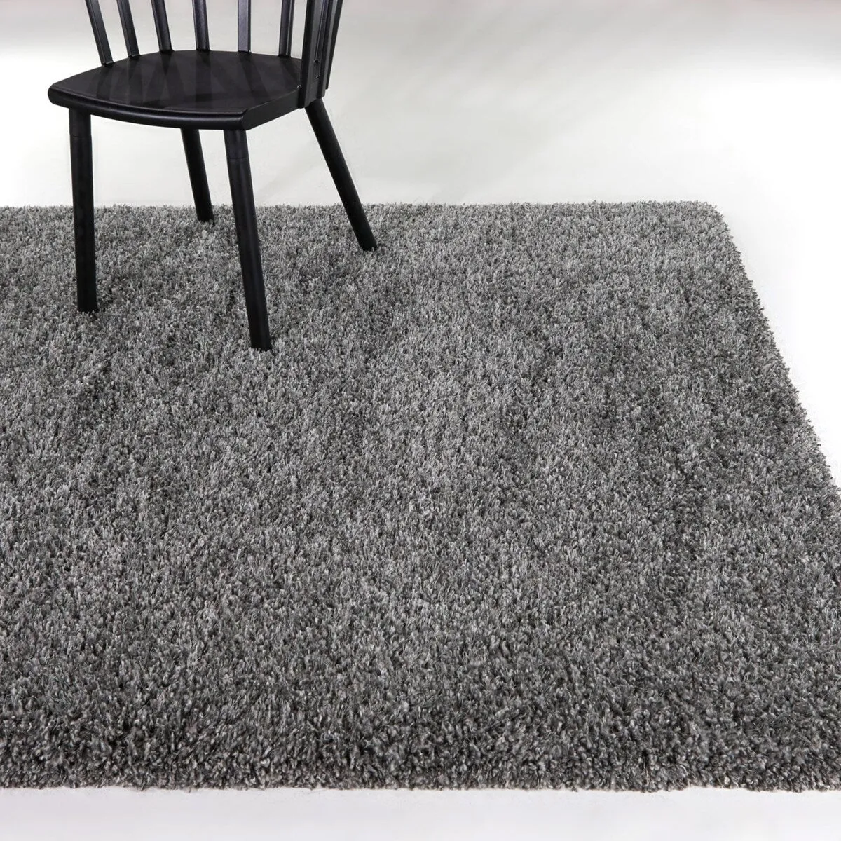 Kenna Solid Shag Area Rug