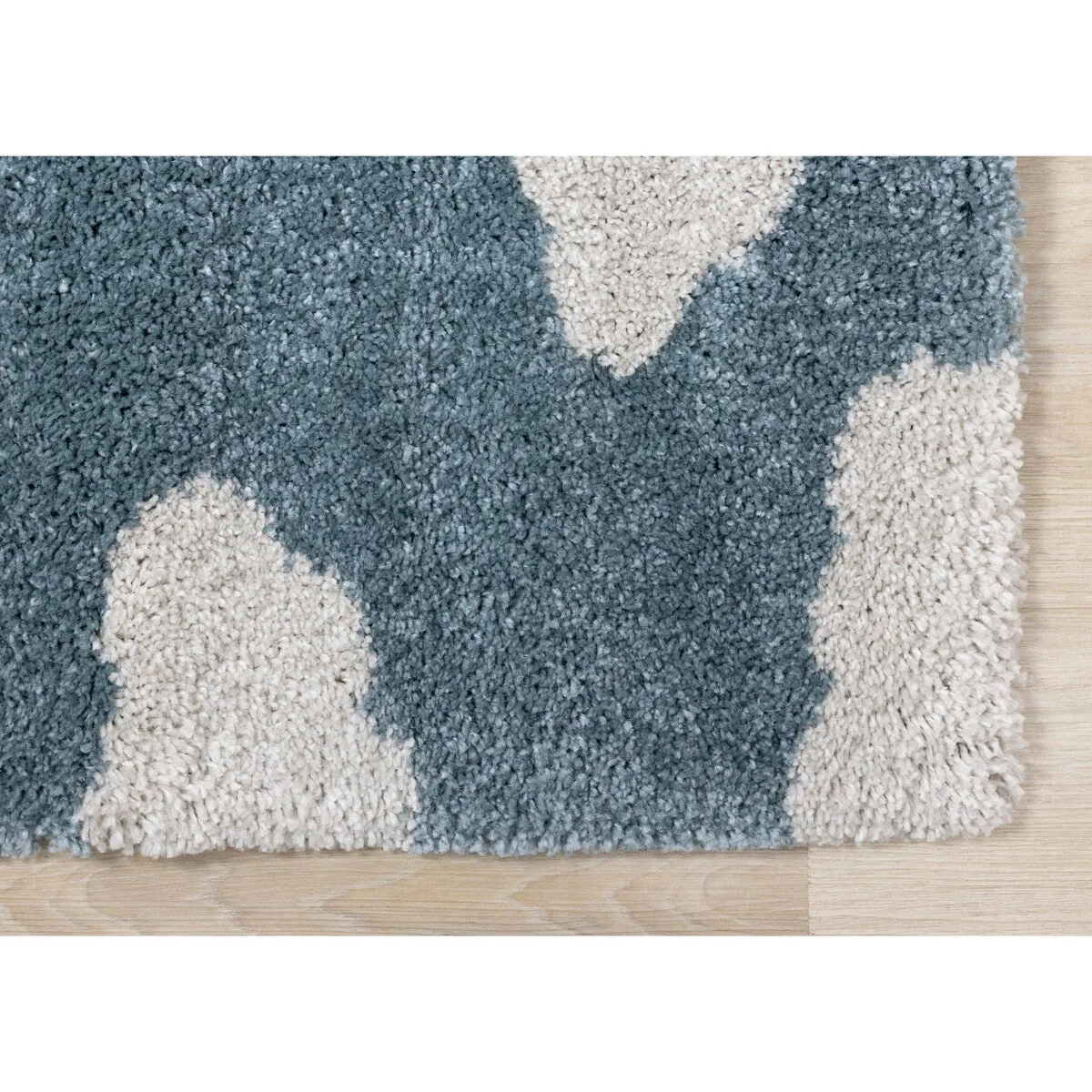 Kids Collection - Blue/Cream Clouds Area Rug