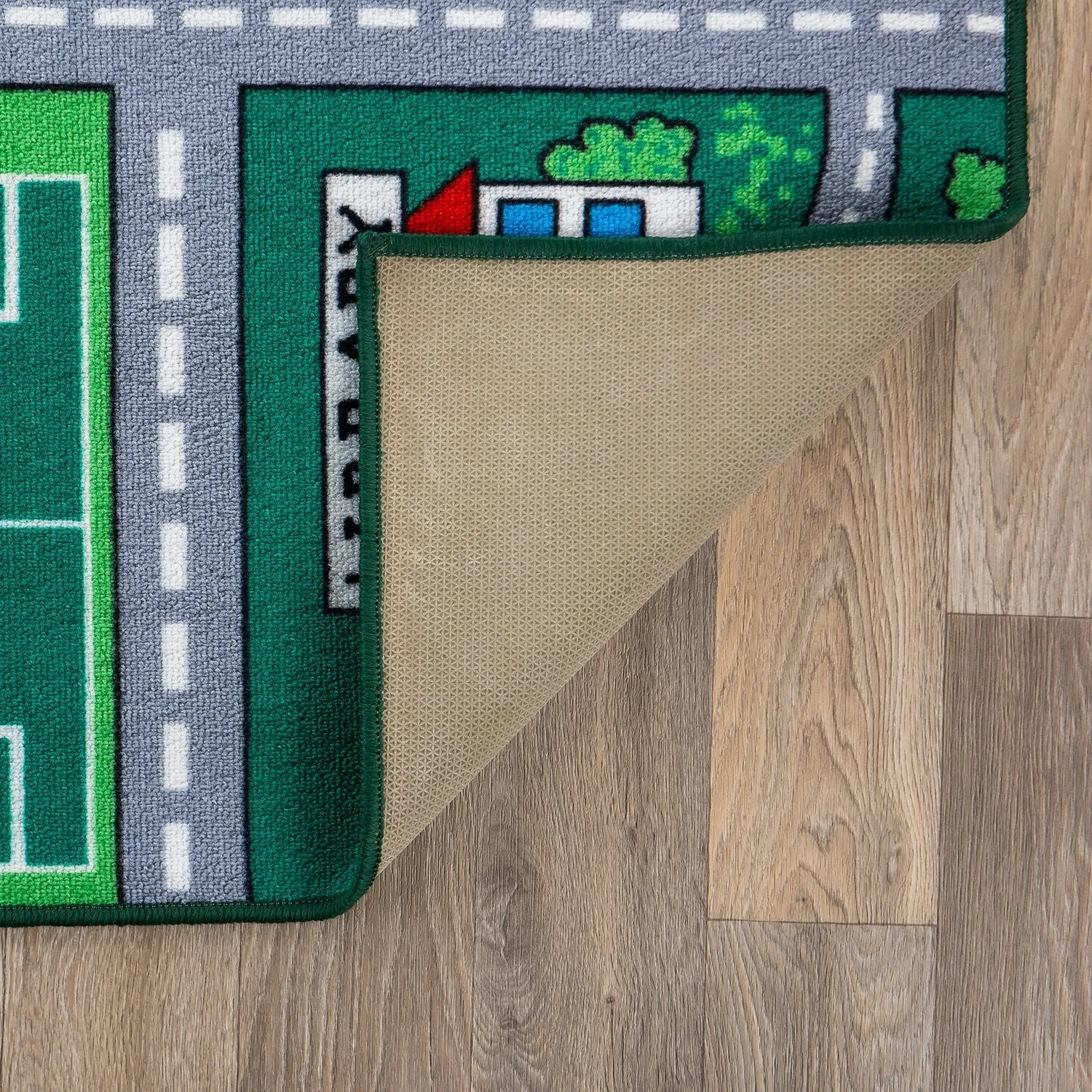 Kids Playmat Road Traffic Educational Non Slip Area Rug