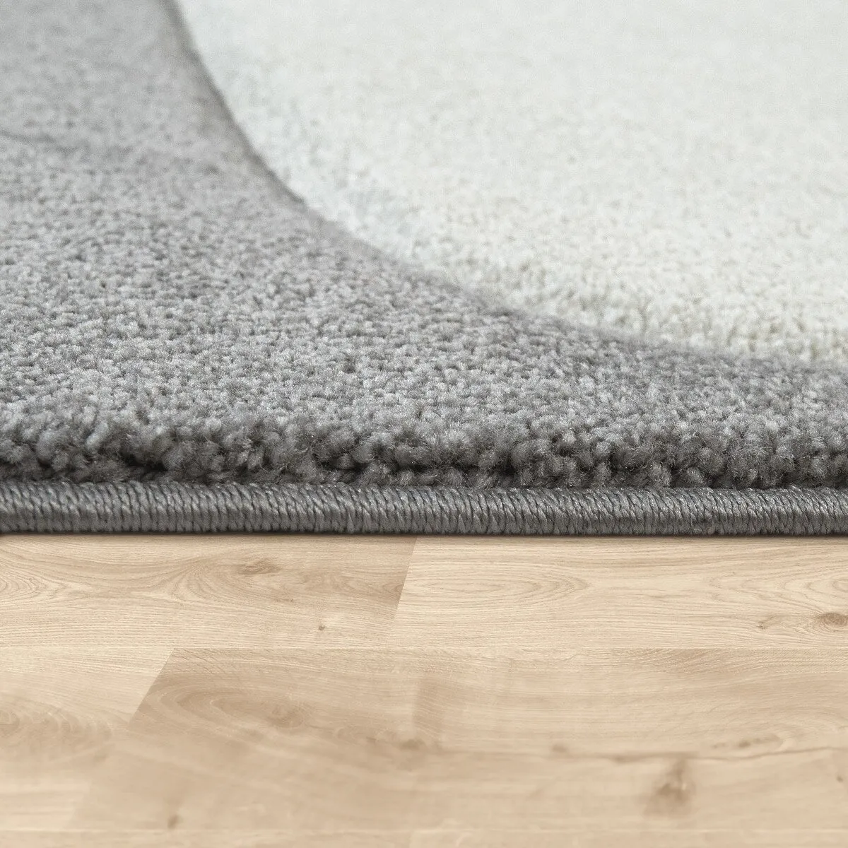 Kids Rug with Clouds in Pastel Colors for Children's Room or Nursery