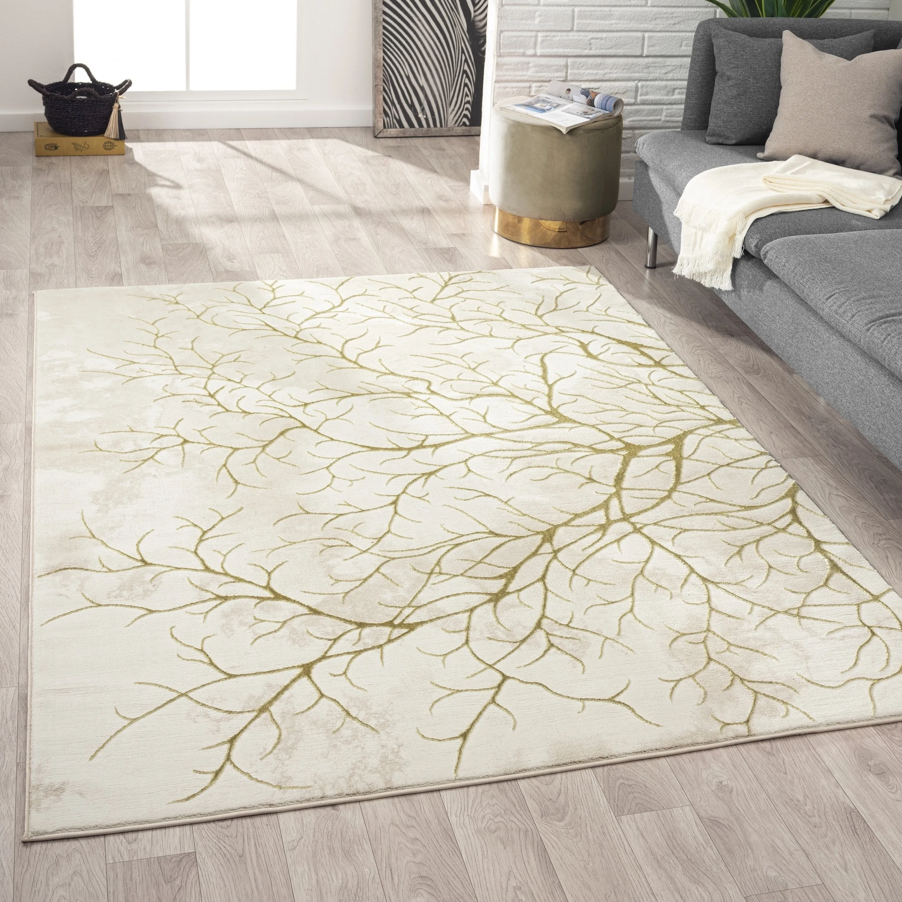 Ksamil Collection Abstract Area Rug