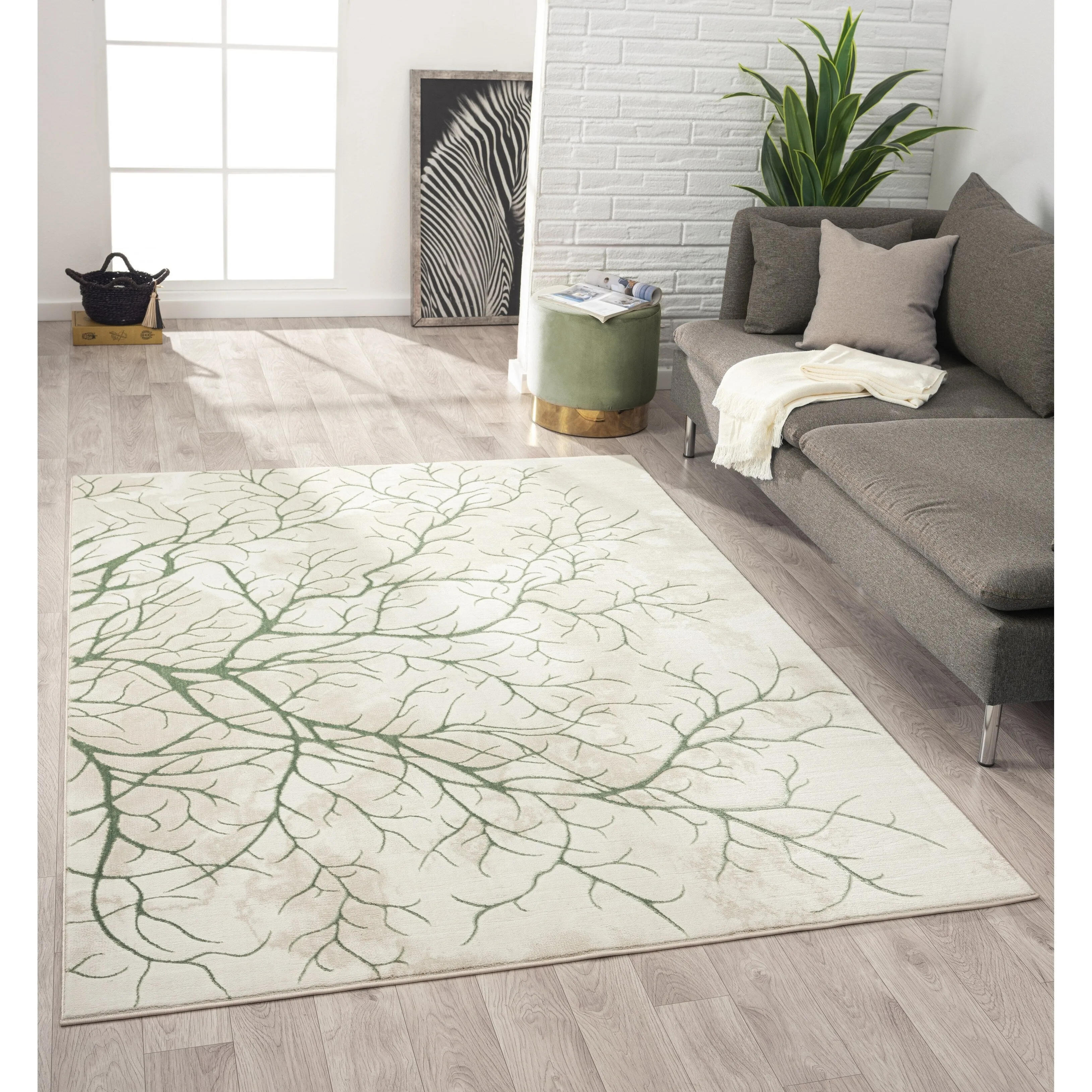 Ksamil Collection Abstract Area Rug