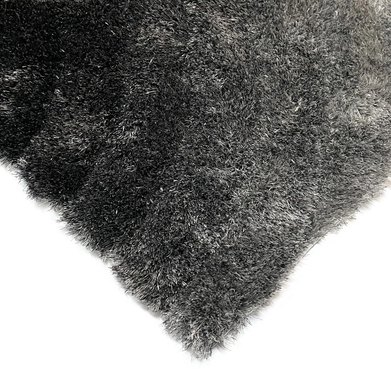 LA Rug Linens 3D Abstract Shag Area Rug Geometric Shaggy Plush Carpet