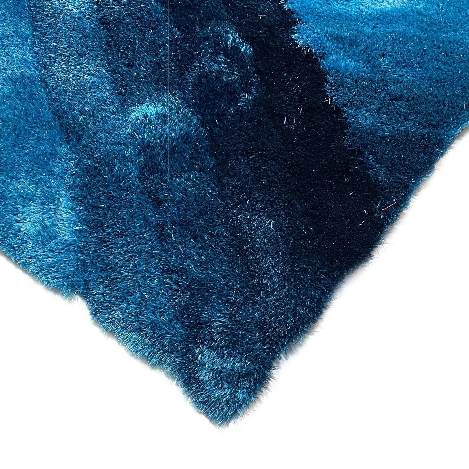 LA Rug Linens 3D Abstract Shag Area Rug Geometric Shaggy Plush Carpet