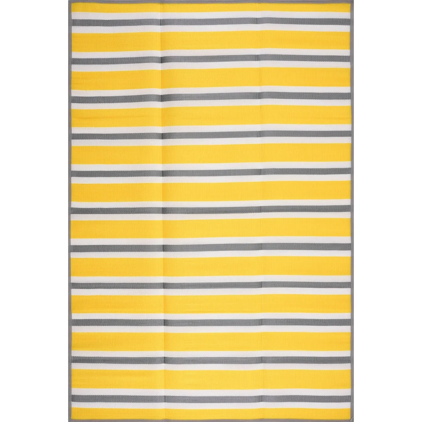 Lalune Beach Stripe Indoor Outdoor Area Rug