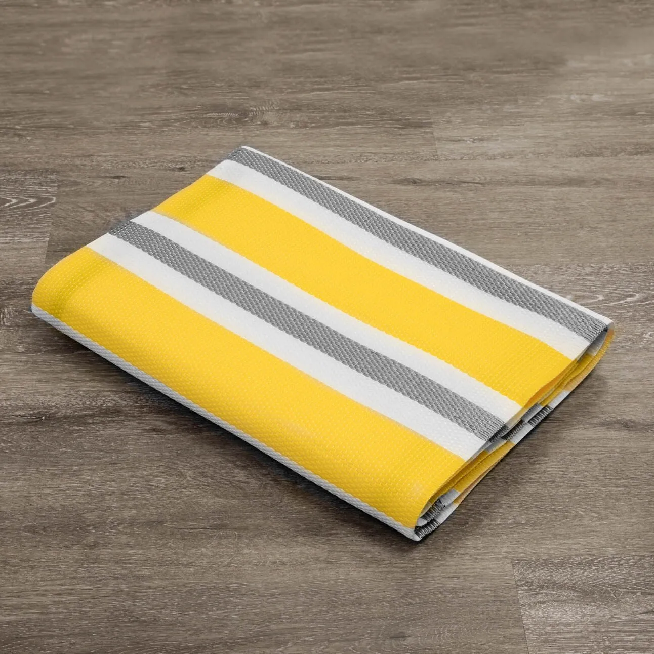 Lalune Beach Stripe Indoor Outdoor Area Rug