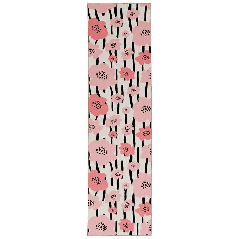 Laurel Machine Washable Floral Area Rug