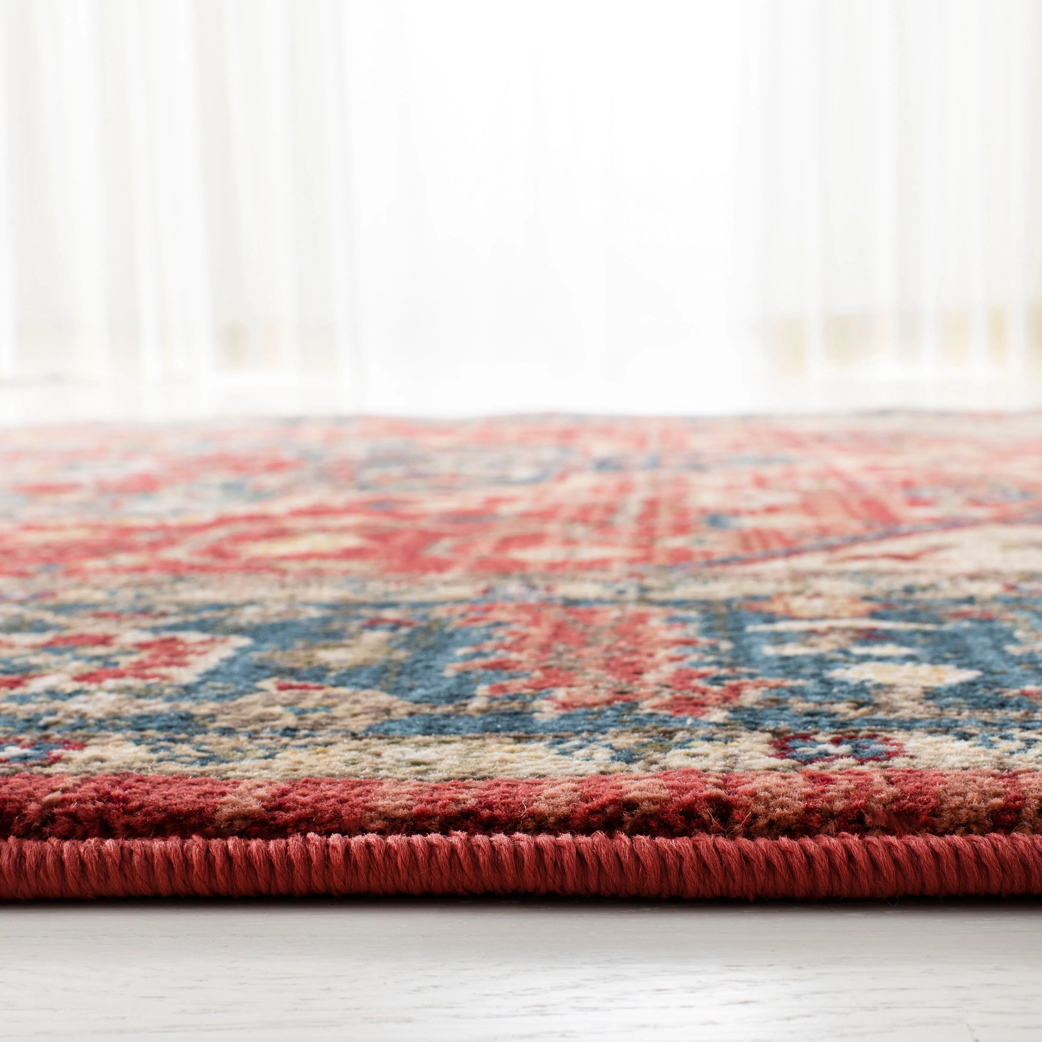 Lauren Ralph Lauren Chloe Traditional Medallion Rug Fringe