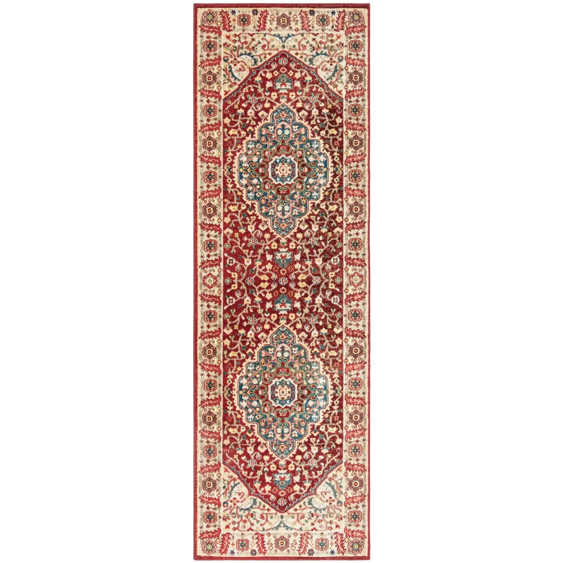 Lauren Ralph Lauren Chloe Traditional Medallion Rug Fringe