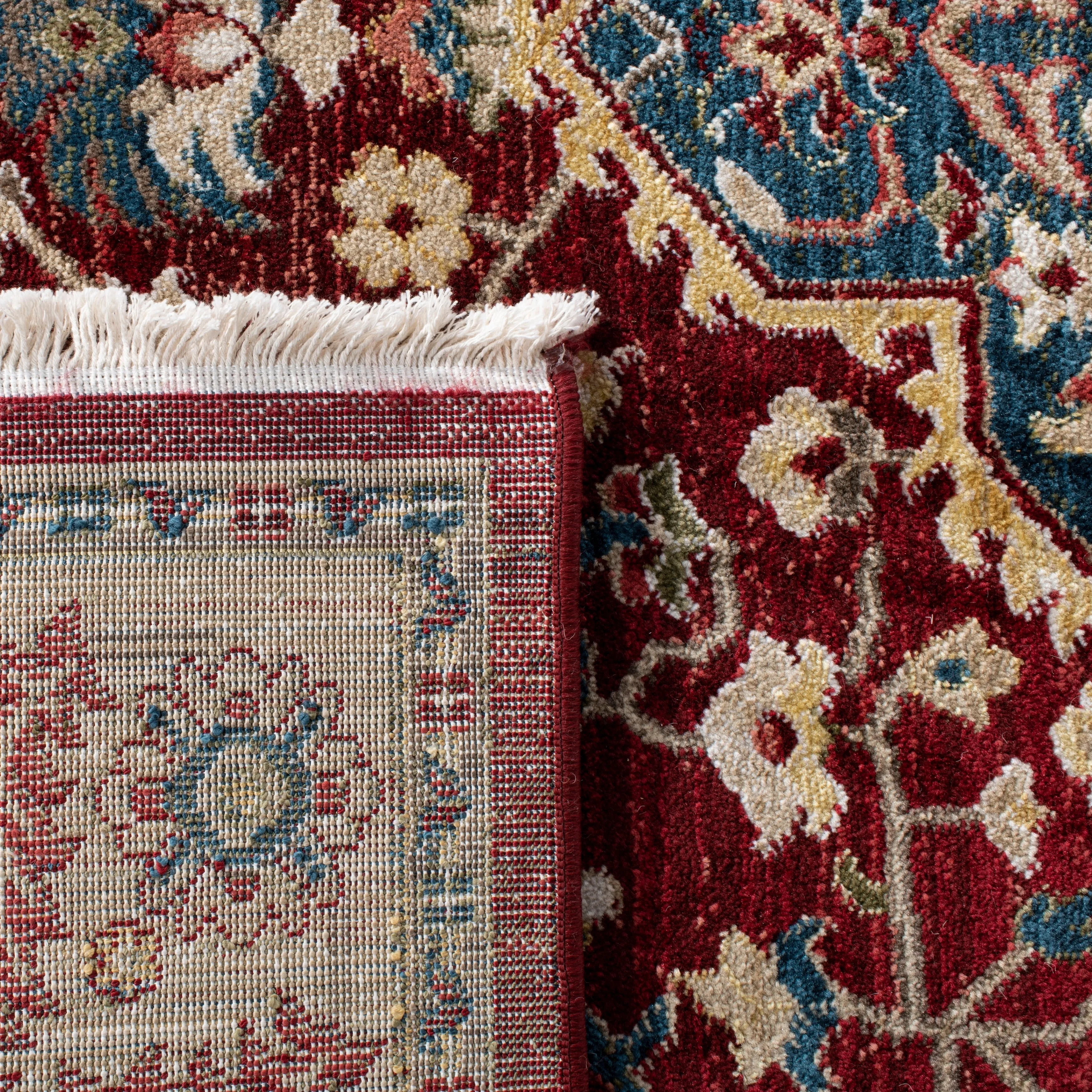 Lauren Ralph Lauren Chloe Traditional Medallion Rug Fringe