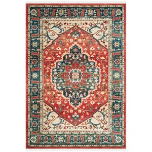 Lauren Ralph Lauren Chloe Traditional Medallion Rug Fringe