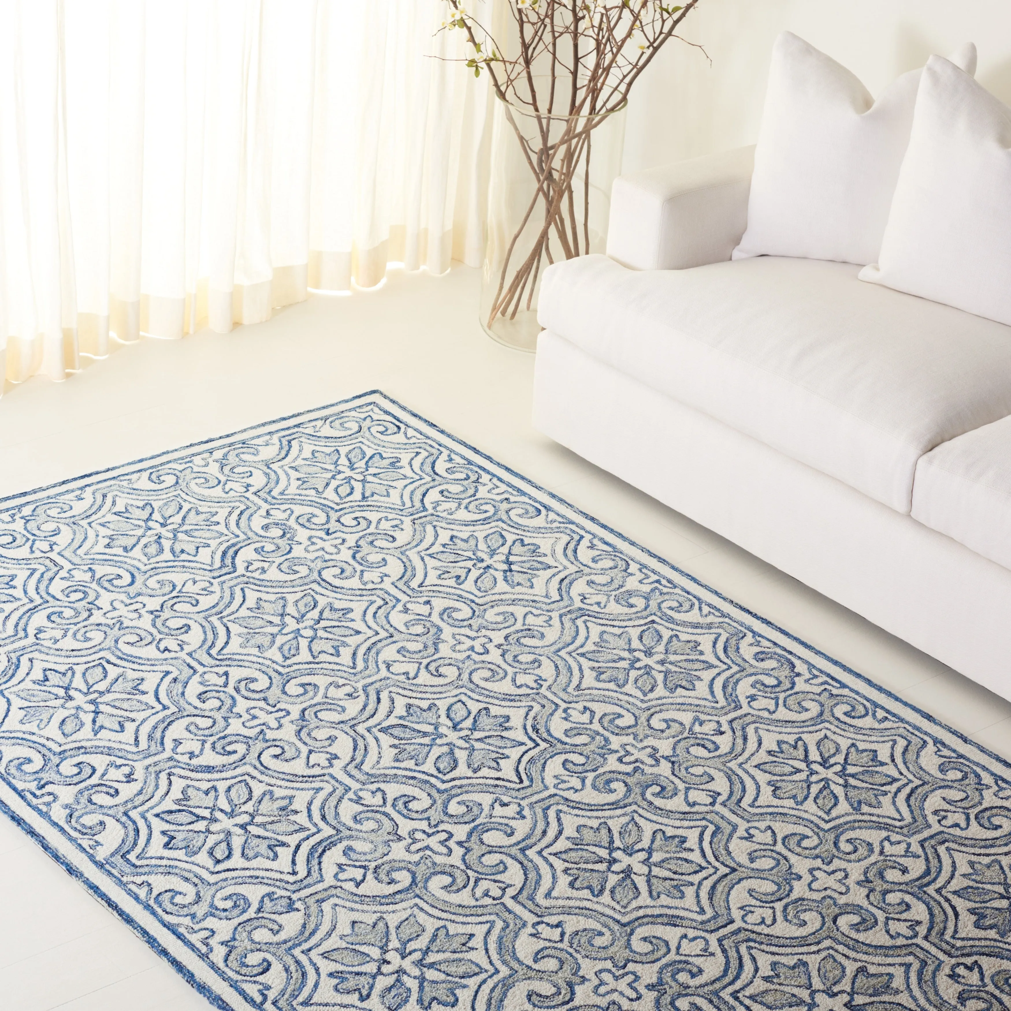 Lauren Ralph Lauren Handmade Elfur Contemporary Wool Rug