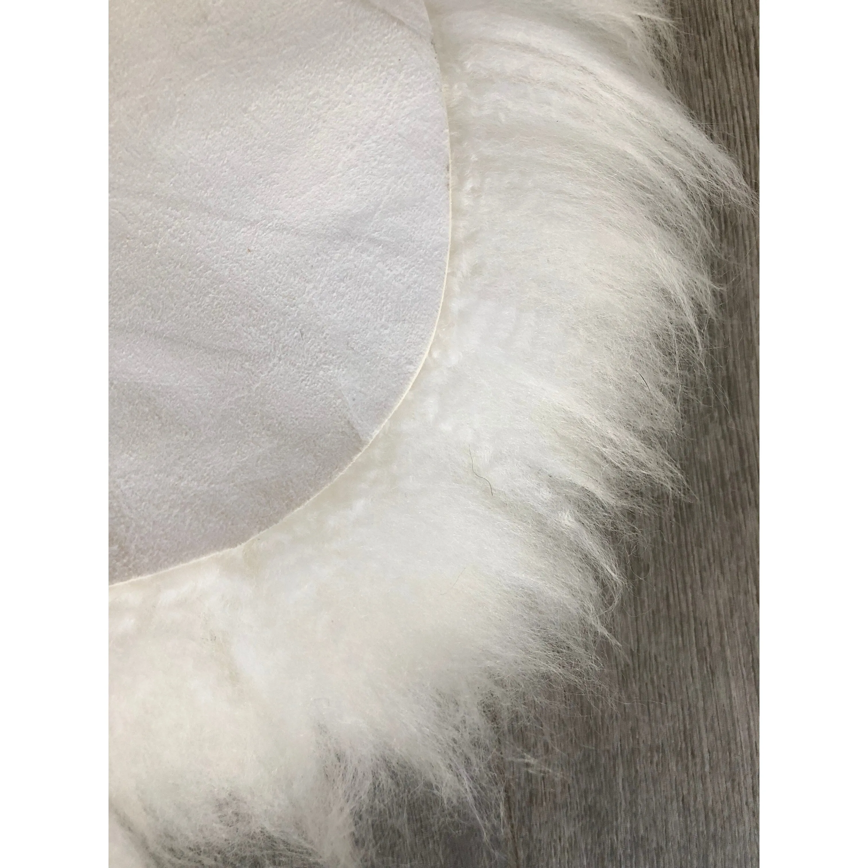 Legacy Home Faux Sheepskin Round Shag Area Rug