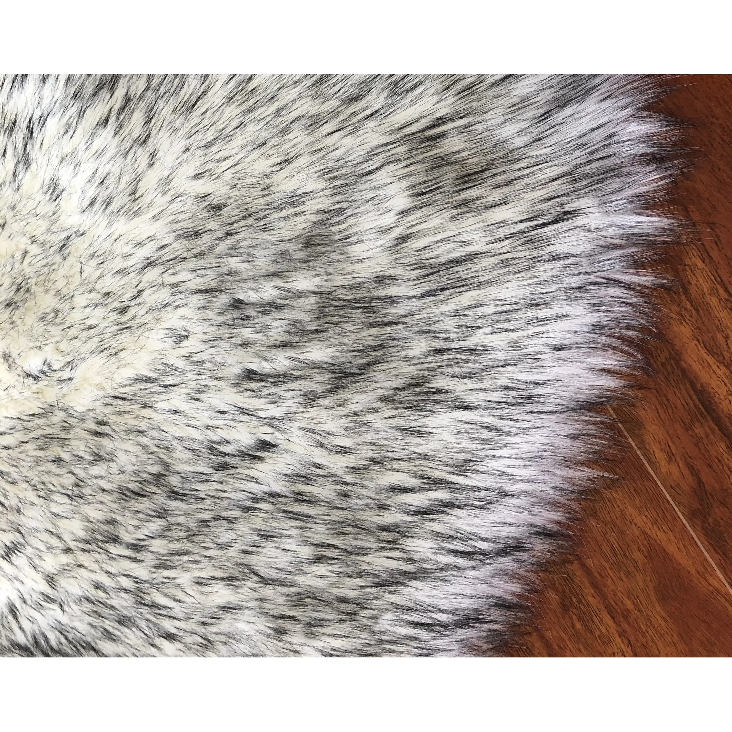 Legacy Home Faux Sheepskin Round Shag Area Rug