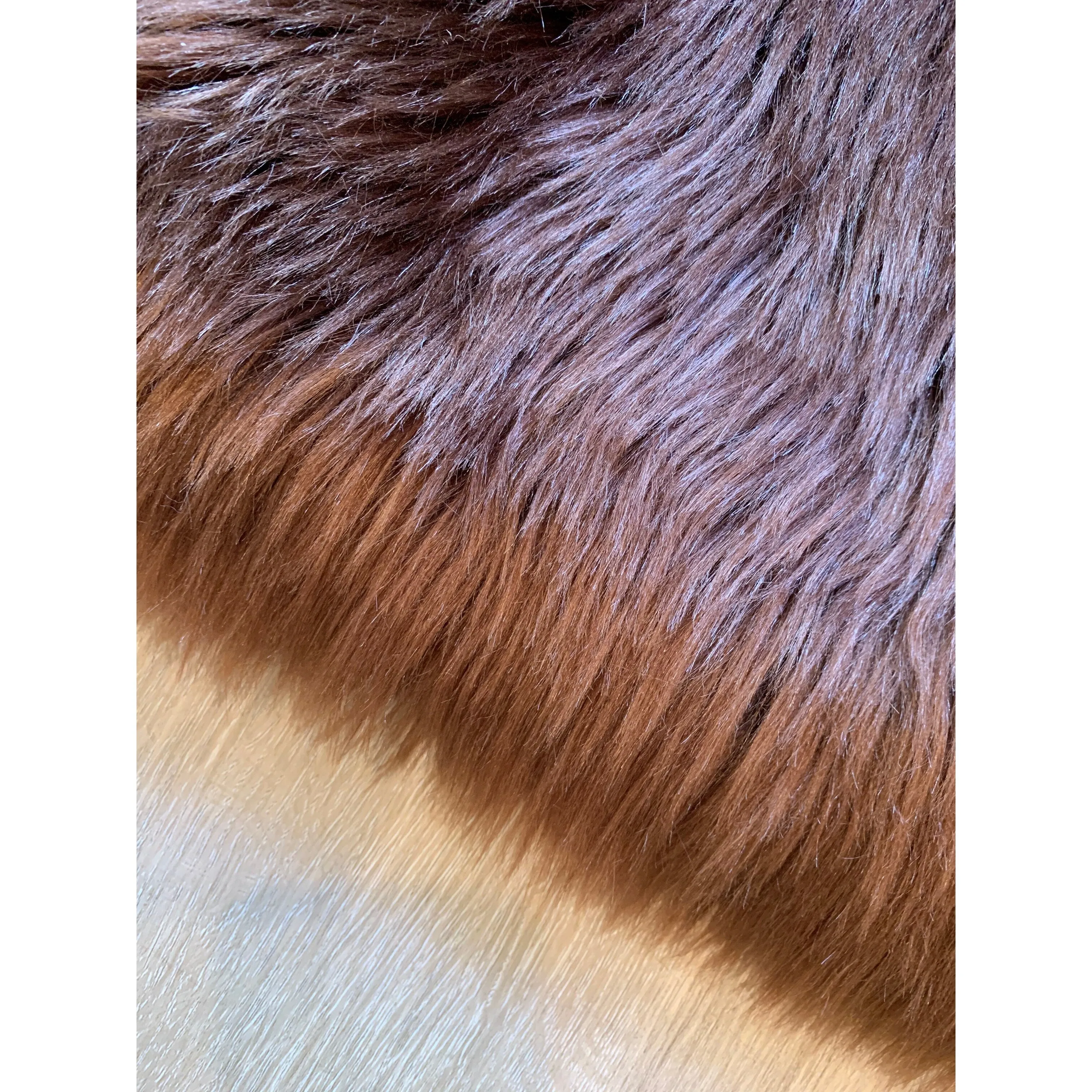 Legacy Home Faux Sheepskin Round Shag Area Rug