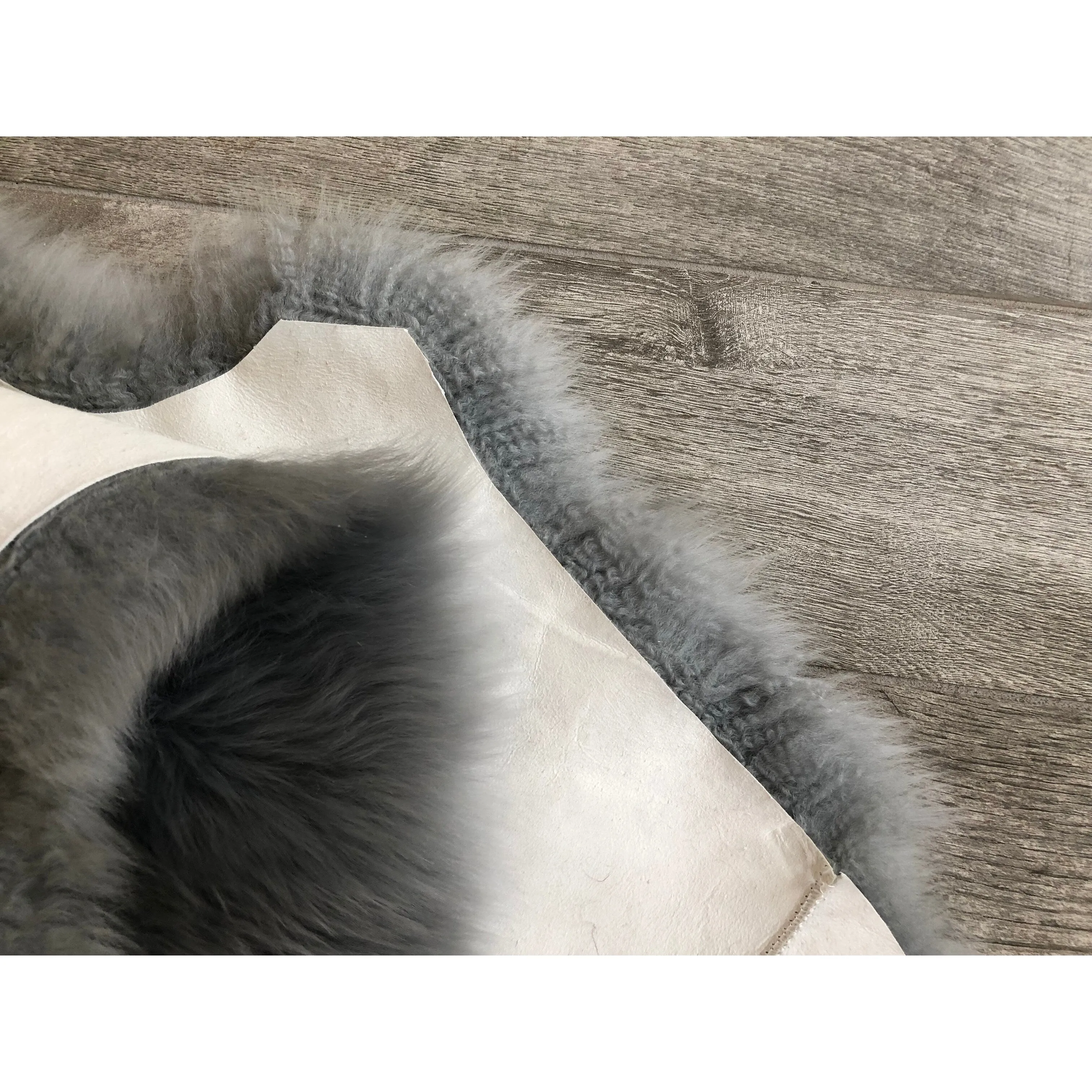 Legacy Home Faux Sheepskin Round Shag Area Rug