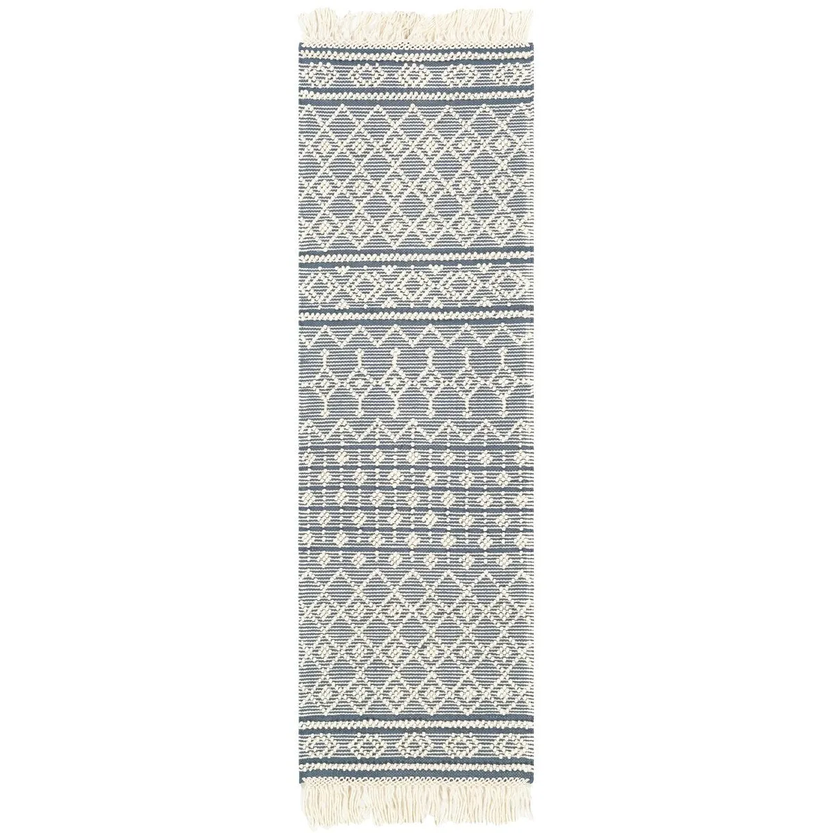 Les Handmade Modern Farmhouse Wool Area Rug