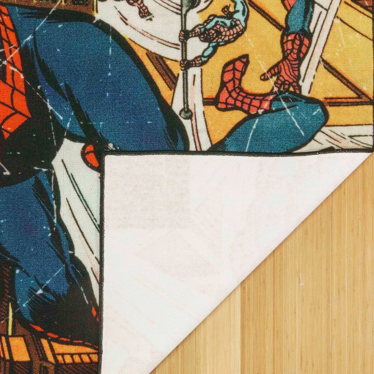 Licensed Disney Marvel Spider-Man Classic Comic Book Youth Area Rug - 4' 6 x 6' 6