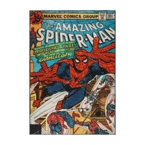 Licensed Disney Marvel Spider-Man Classic Comic Book Youth Area Rug - 4' 6 x 6' 6