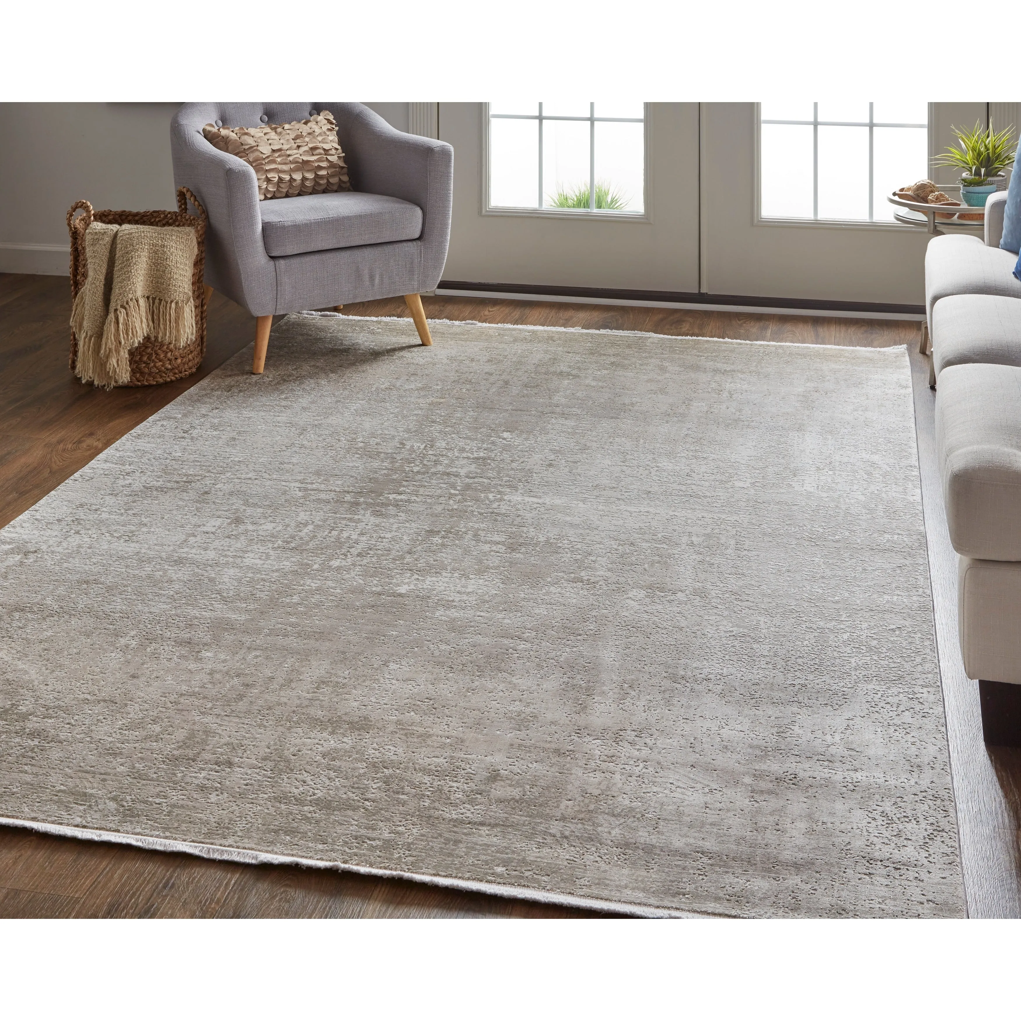 Lindstra Gradient Watercolor Area Rug