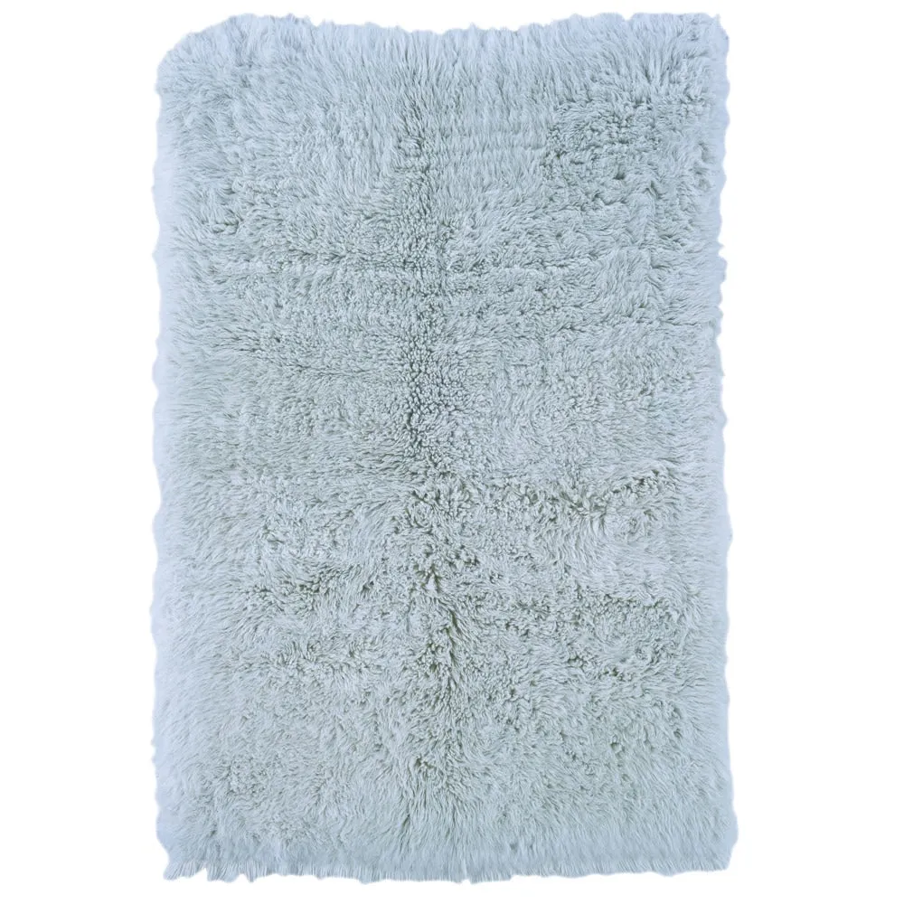 Linon Flokati Wool Thick Area Rug
