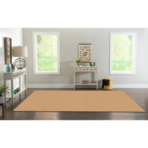 Linon Rhodes Sisal Classic Hand Finished Rug