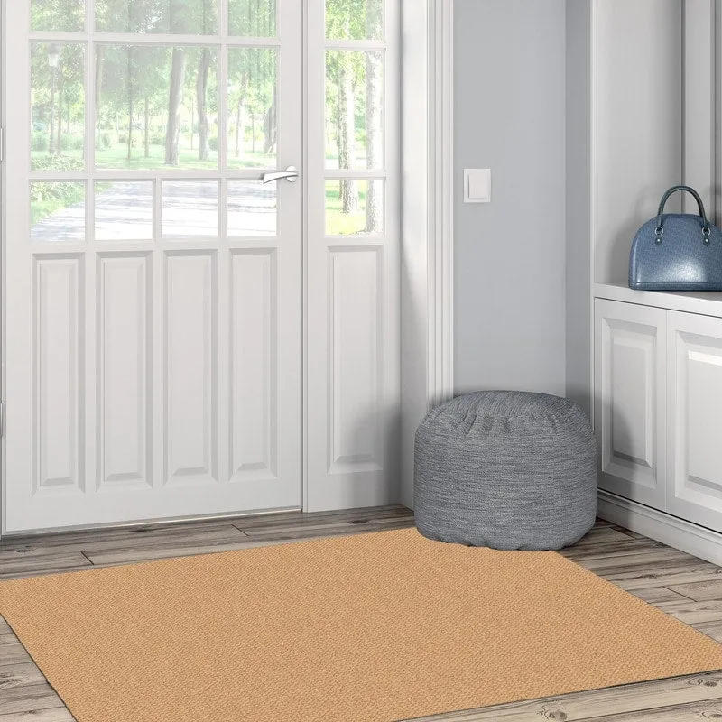 Linon Rhodes Sisal Classic Hand Finished Rug