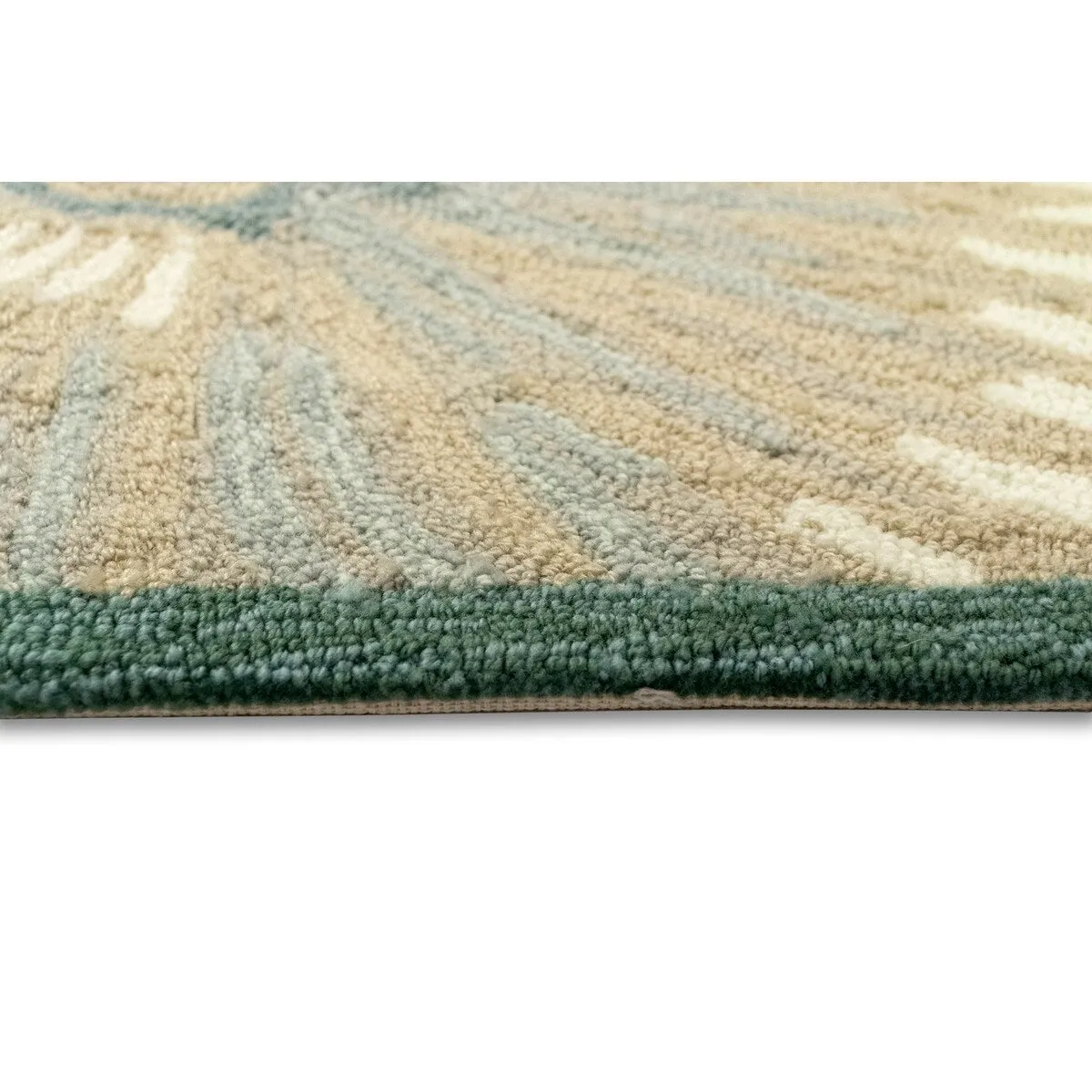 Liora Manne Capri Pleated Inkcap Indoor/Outdoor Rug