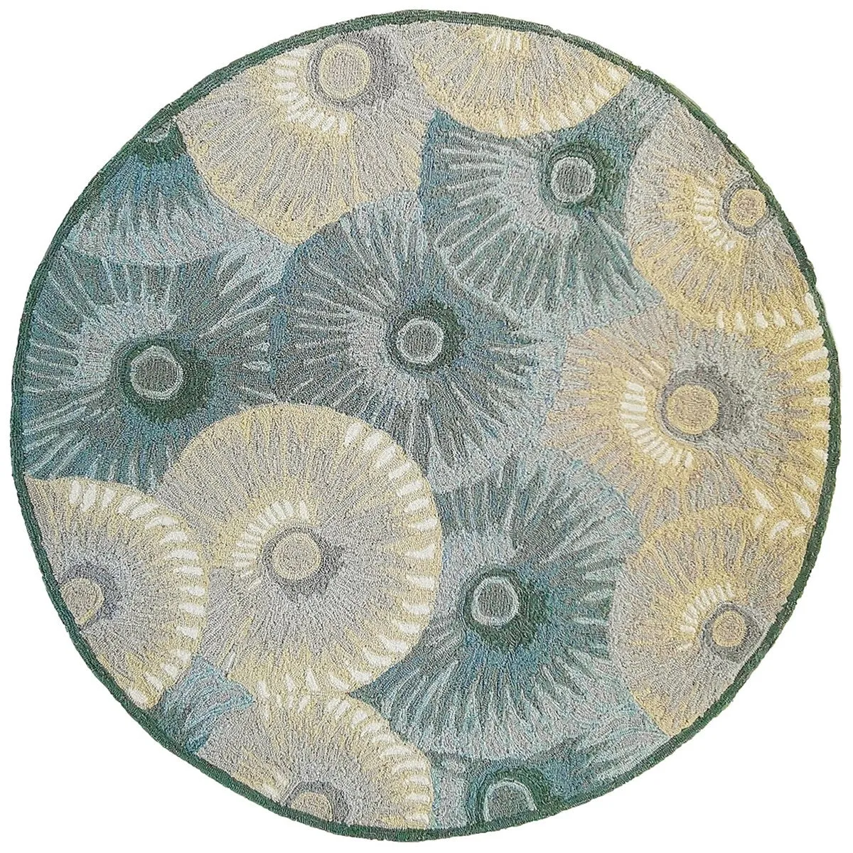 Liora Manne Capri Pleated Inkcap Indoor/Outdoor Rug