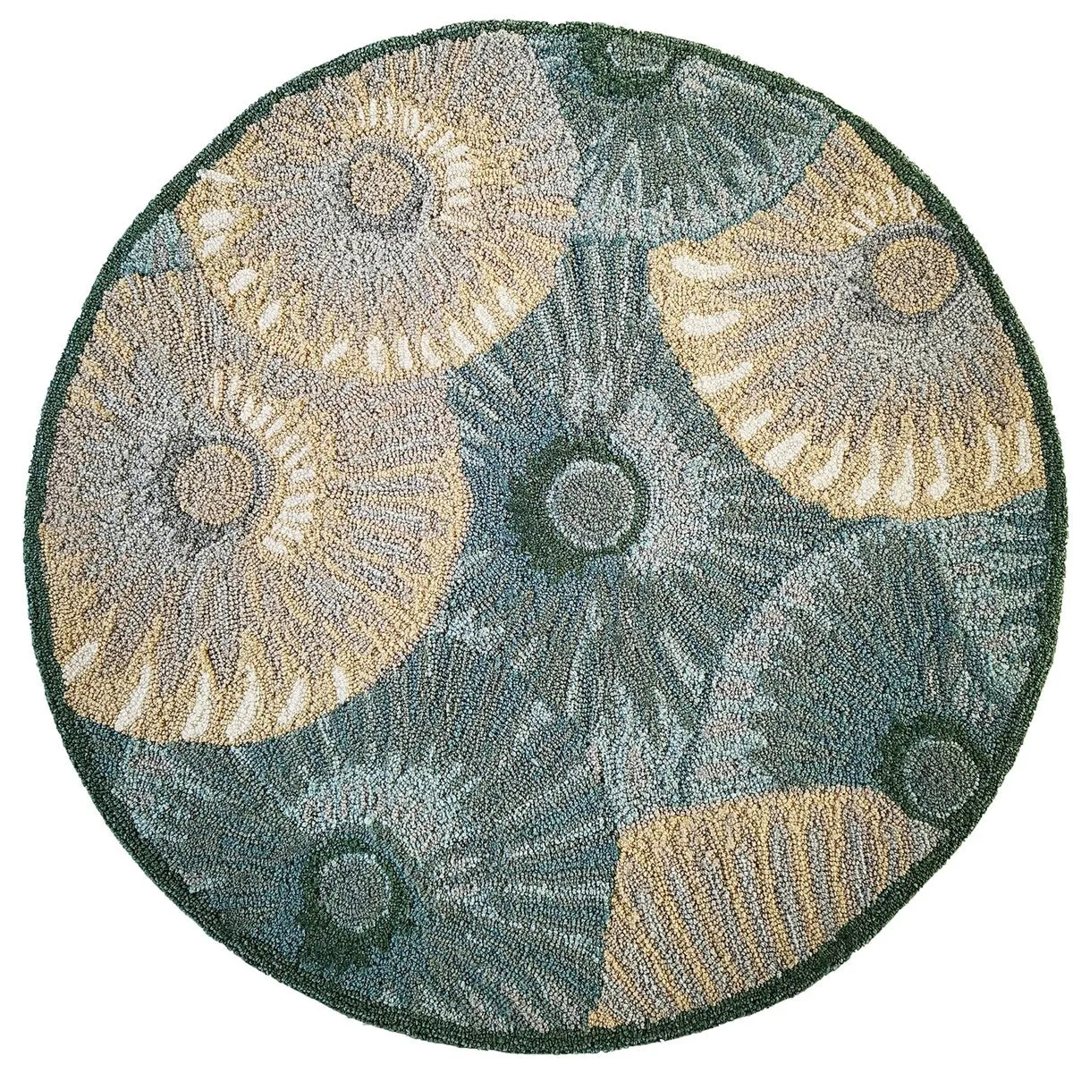 Liora Manne Capri Pleated Inkcap Indoor/Outdoor Rug