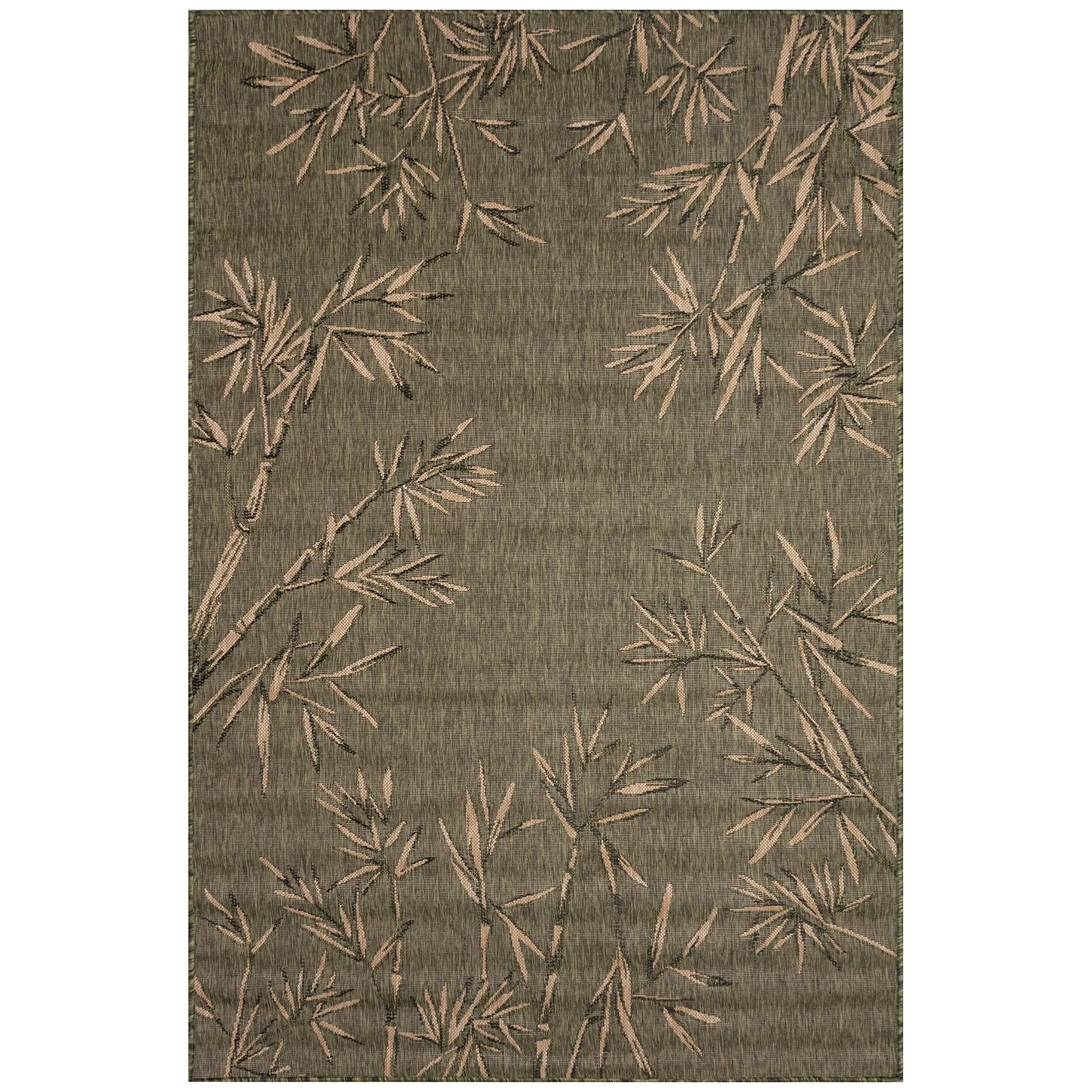 Liora Manne Carmel Bamboo Border Indoor/Outdoor Rug