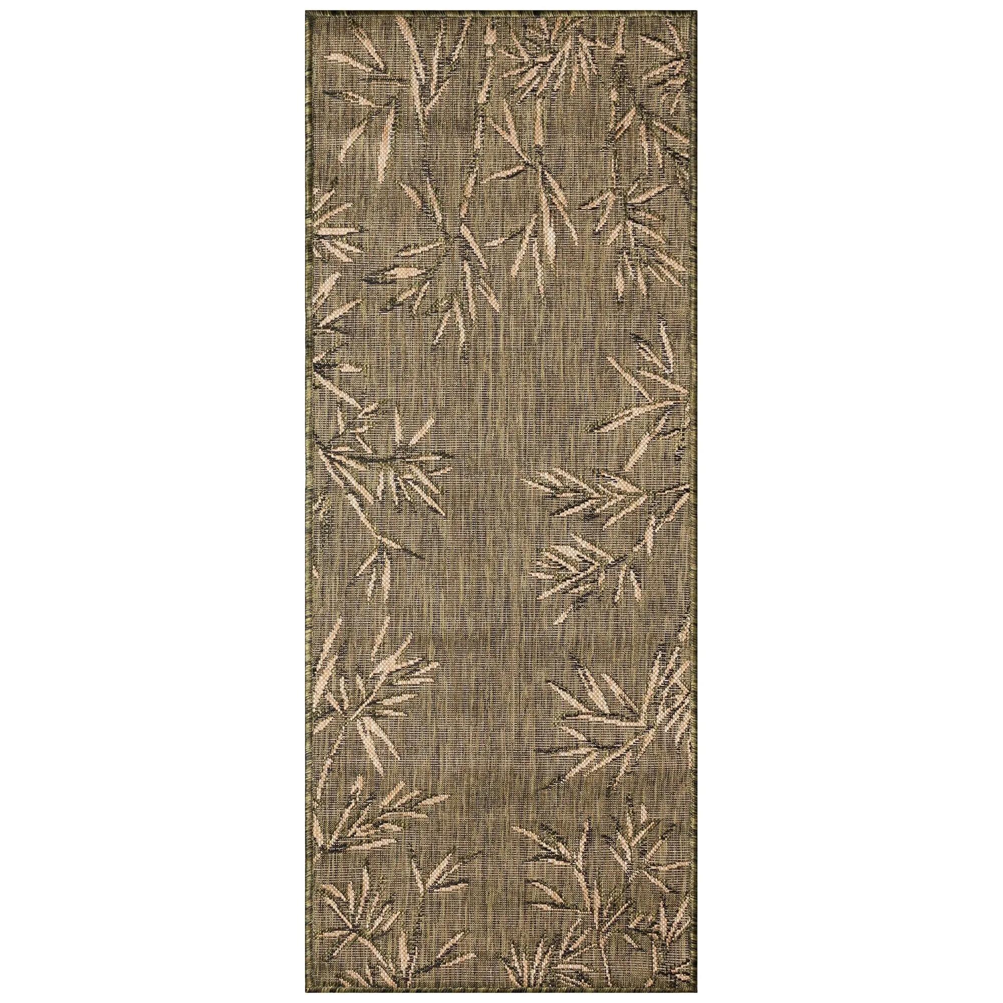 Liora Manne Carmel Bamboo Border Indoor/Outdoor Rug